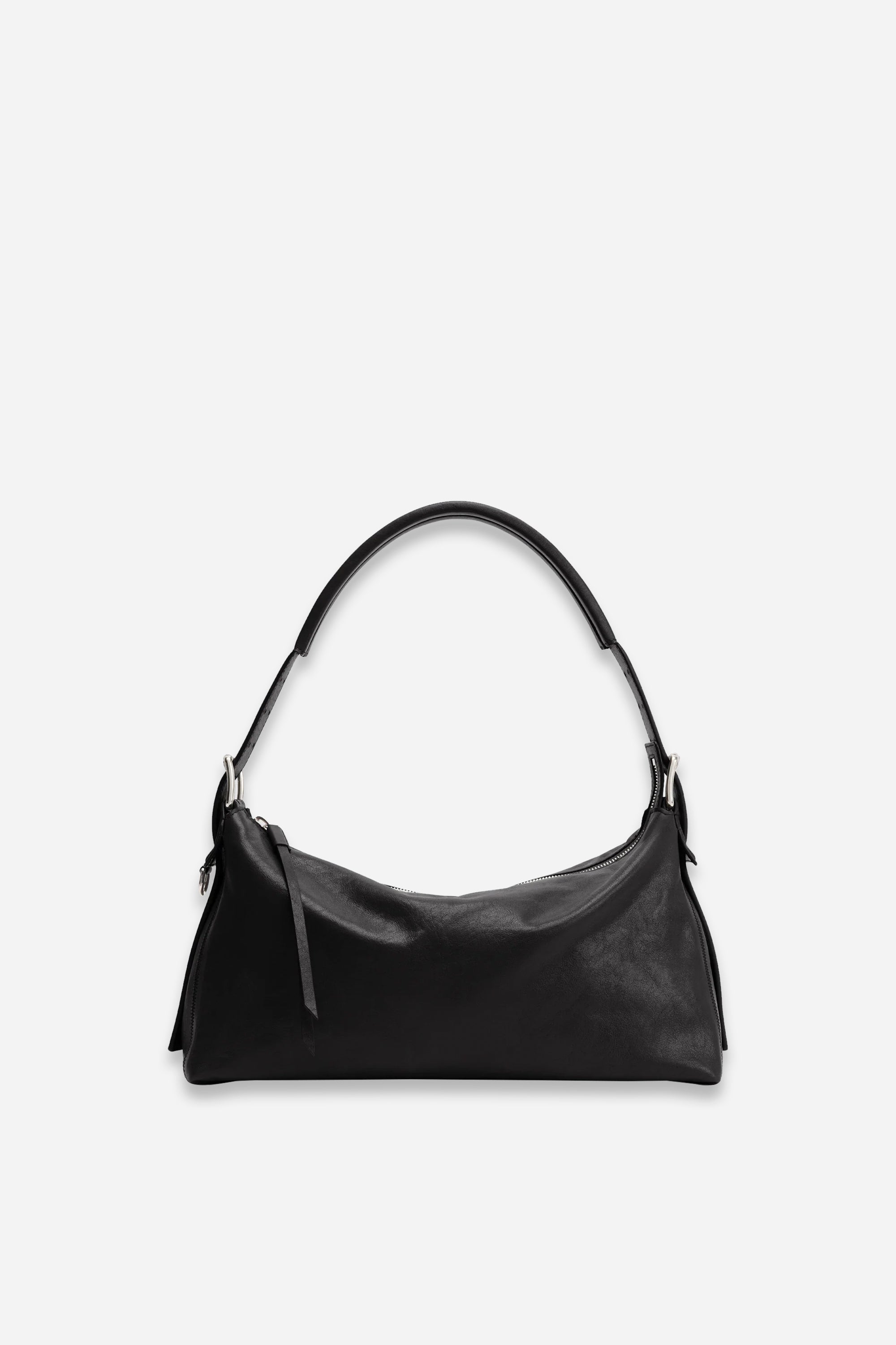 Belted Baguette Bag Dark Chocolate