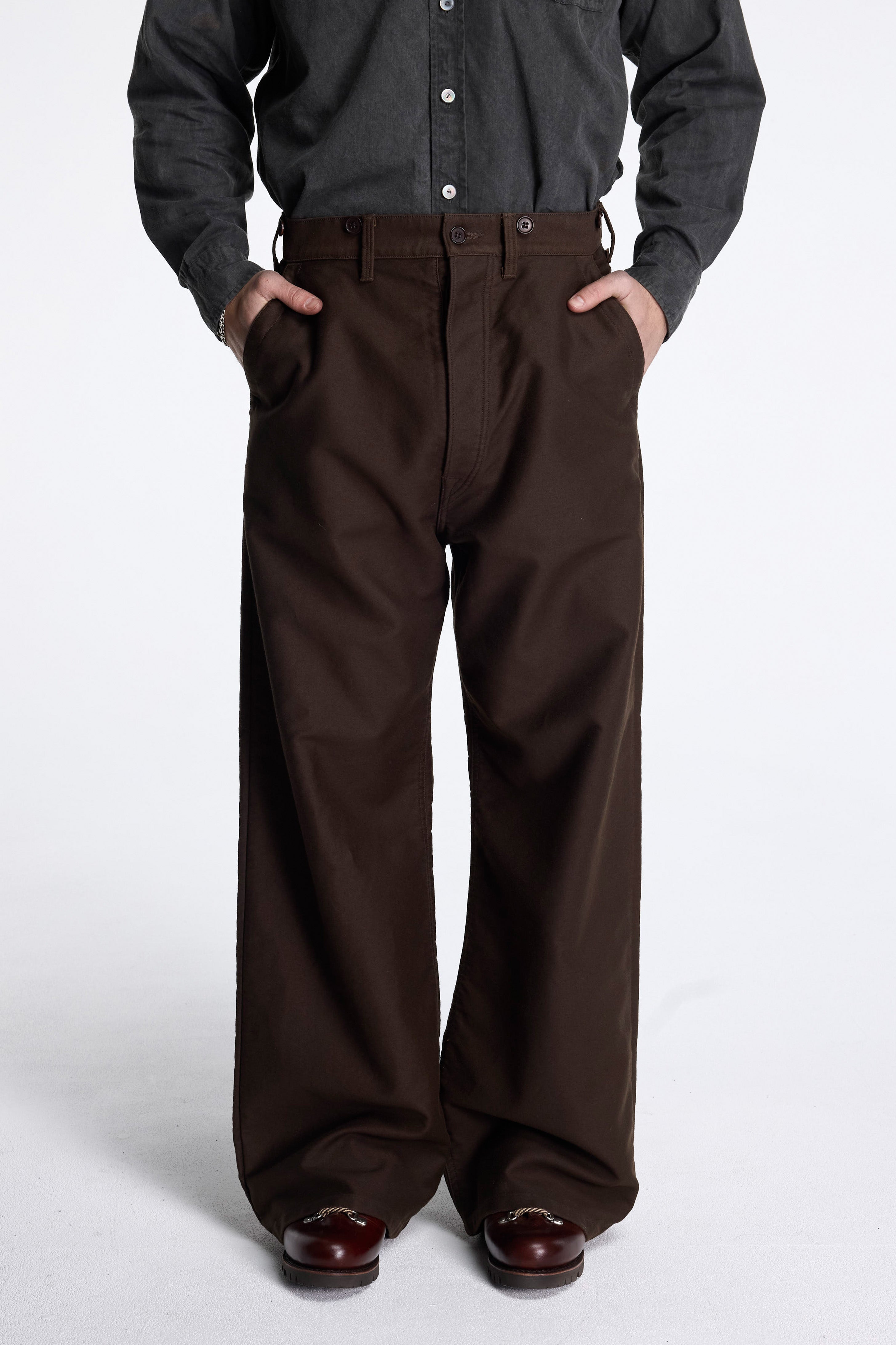 LOT.204 Engineer Trousers Brown