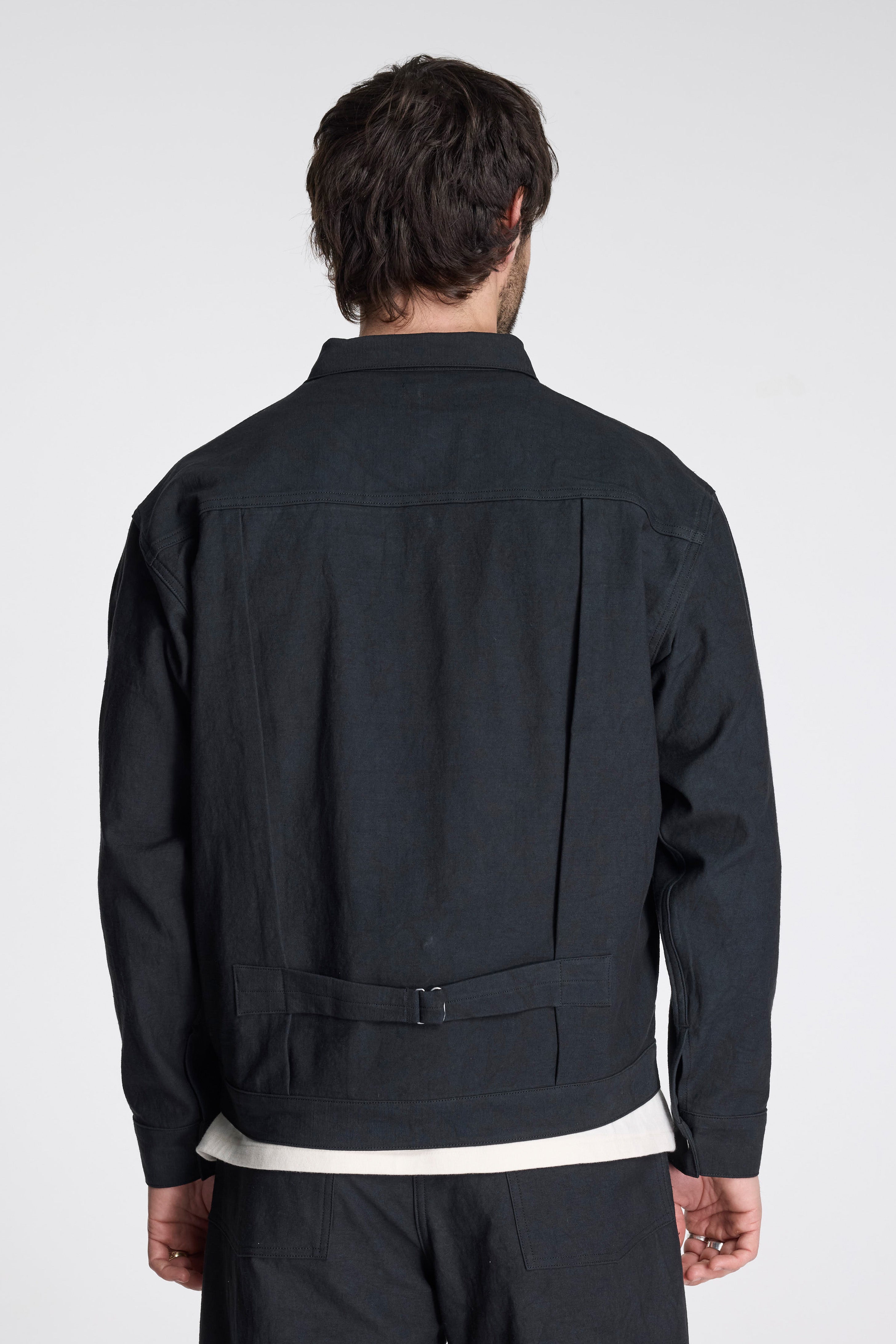 LOT.309 Buckle-Backed Jacket Black