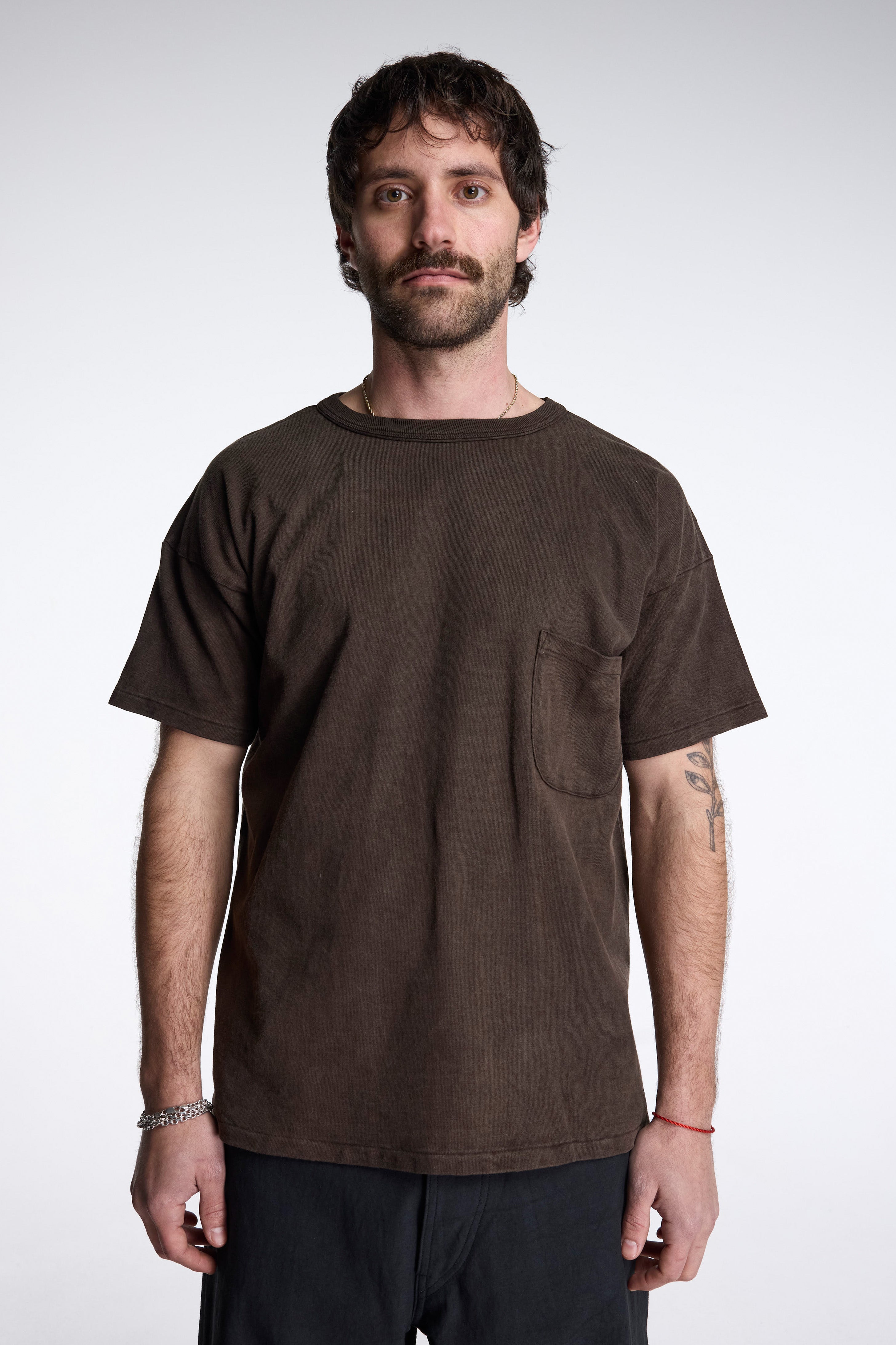 LOT.601 Tee Shirt Mud Dyed Brown