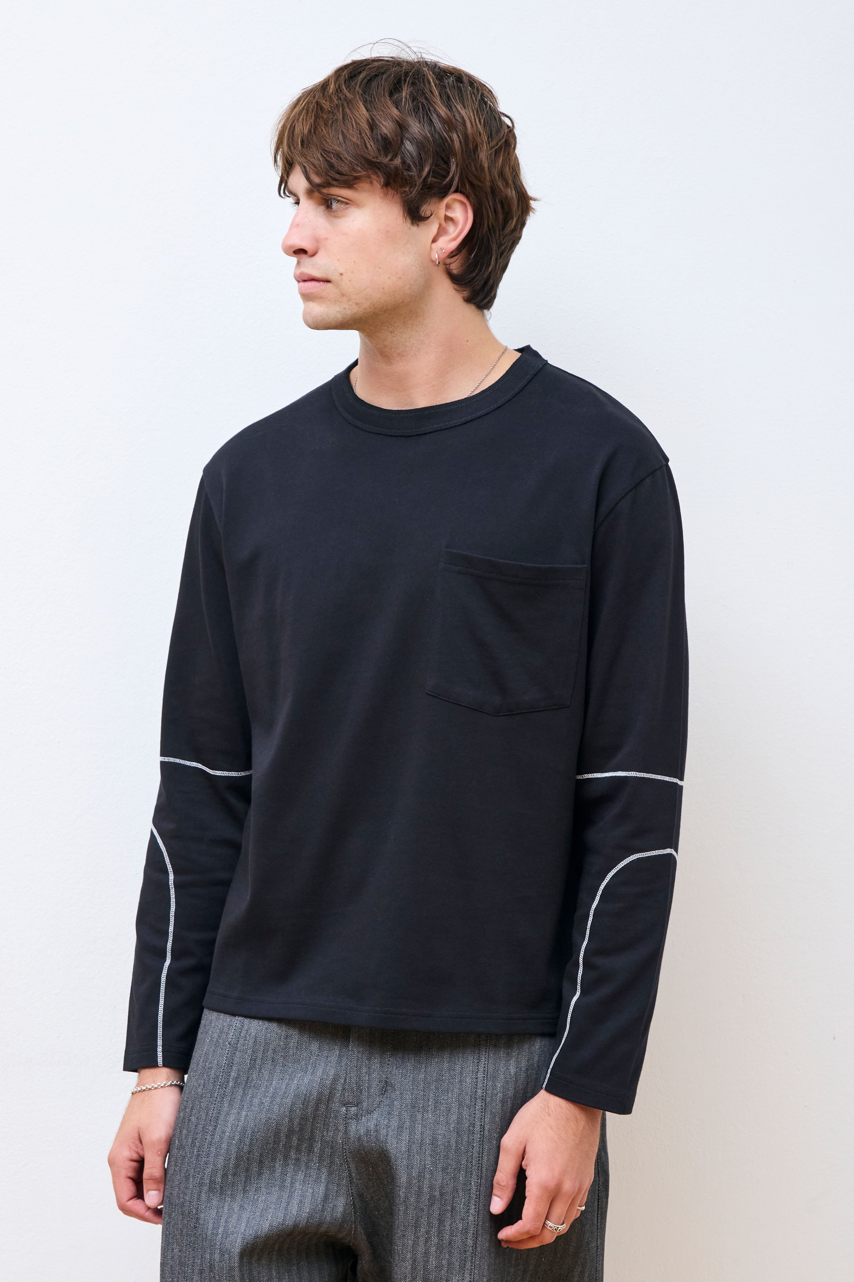 LS Lock Tee Black