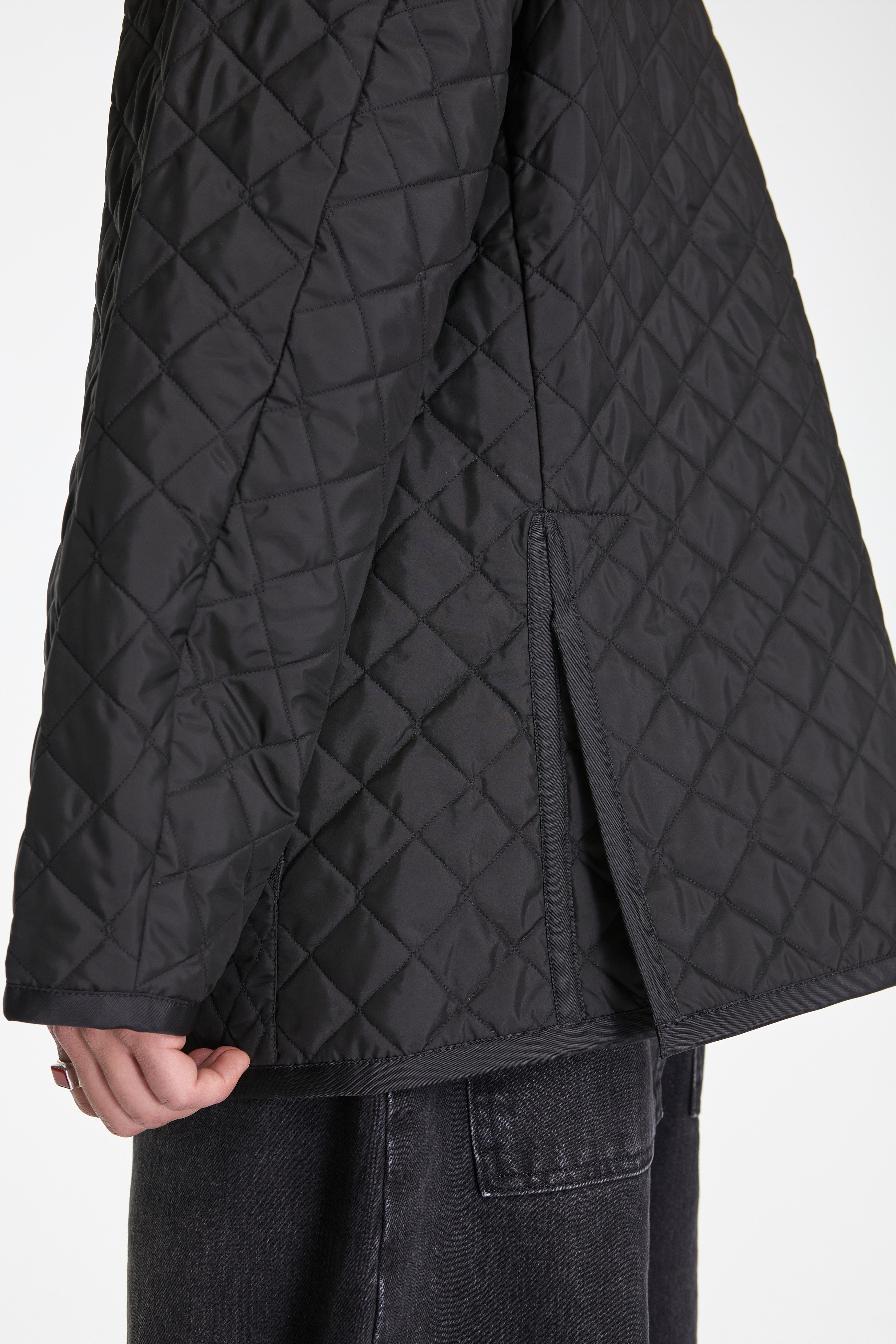 Paneled Jacket Sable/Black