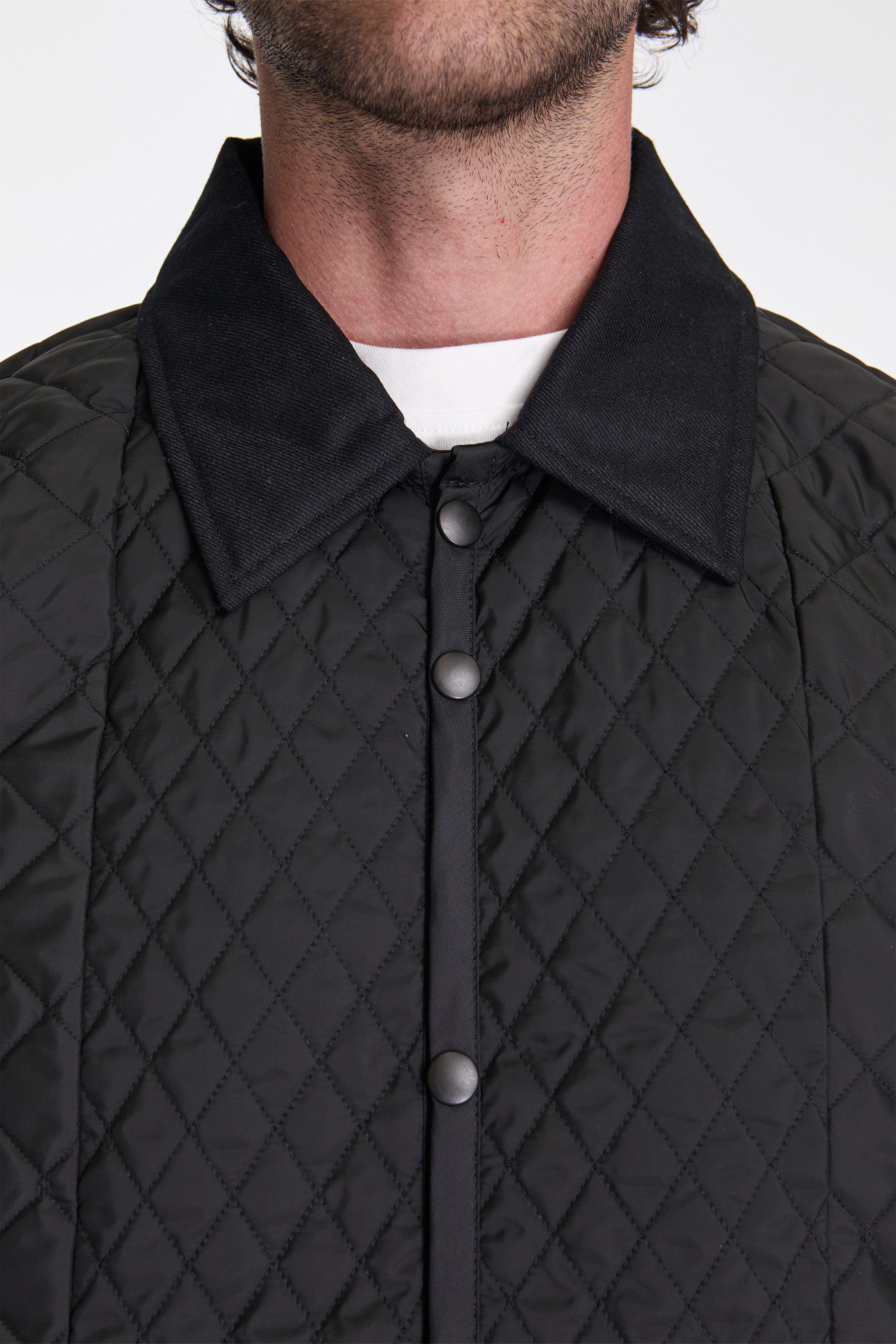 Paneled Jacket Sable/Black