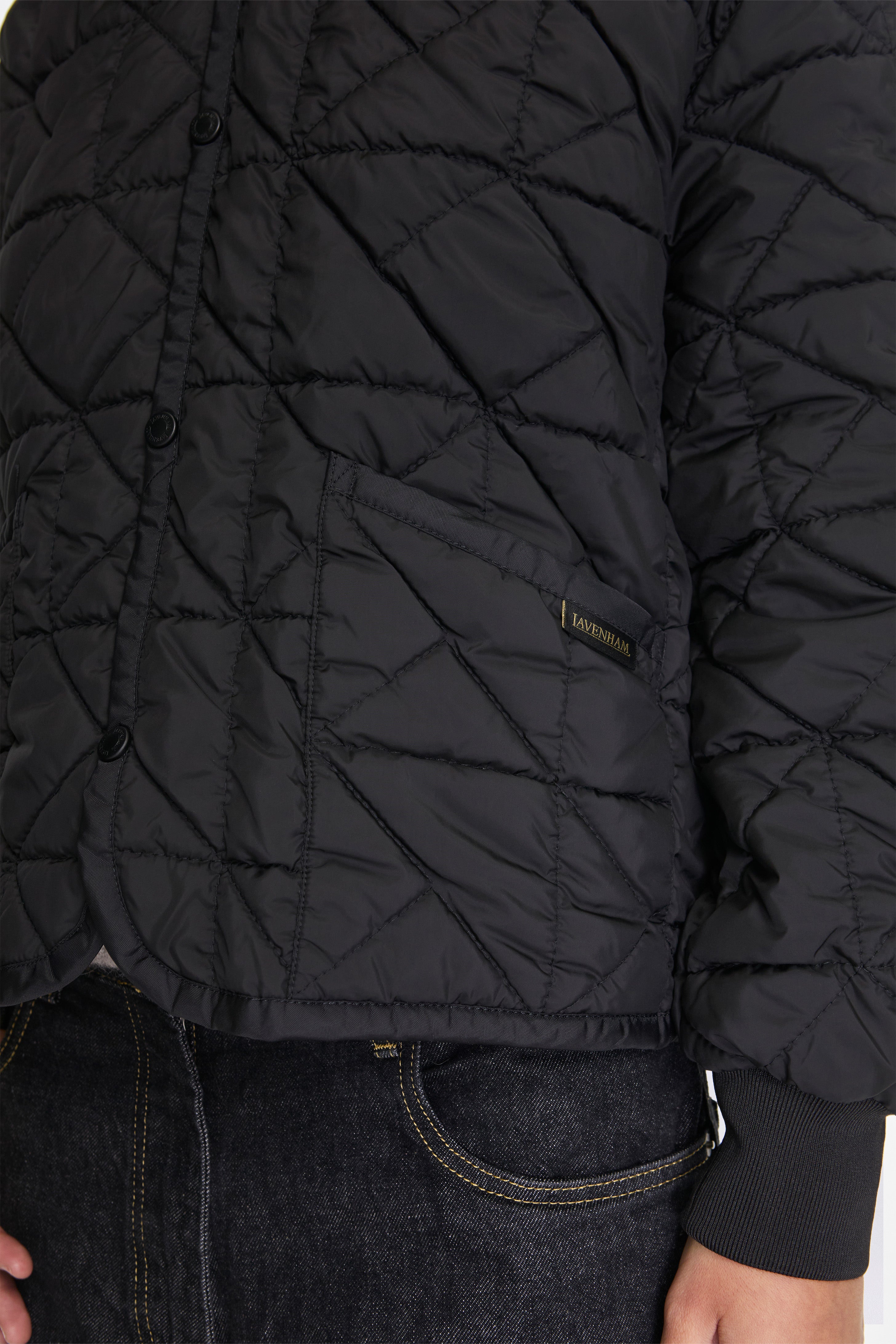 Washed Bomber Jacket Womens Sable/Black