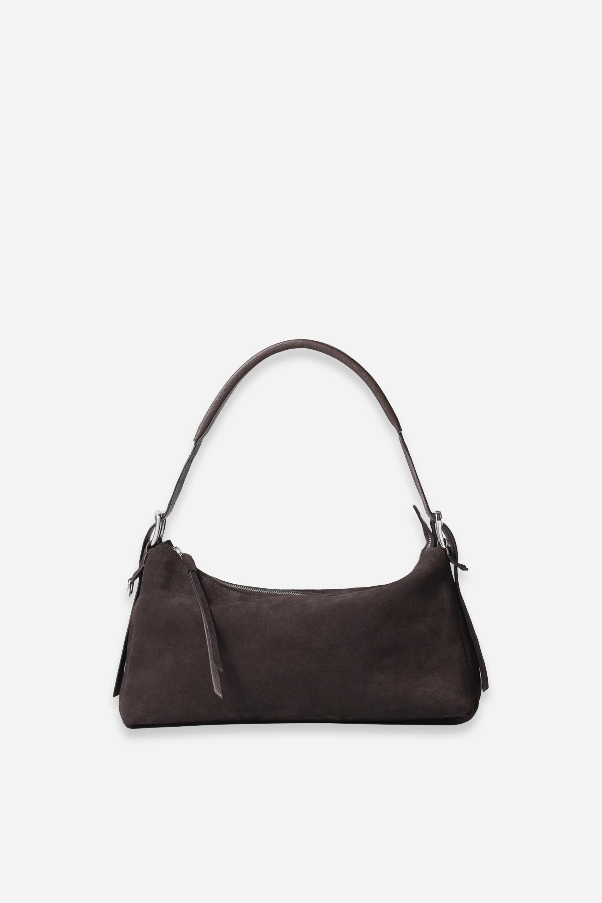 Lemaire Belted Baguette Bag Ebony Brown | HAVN