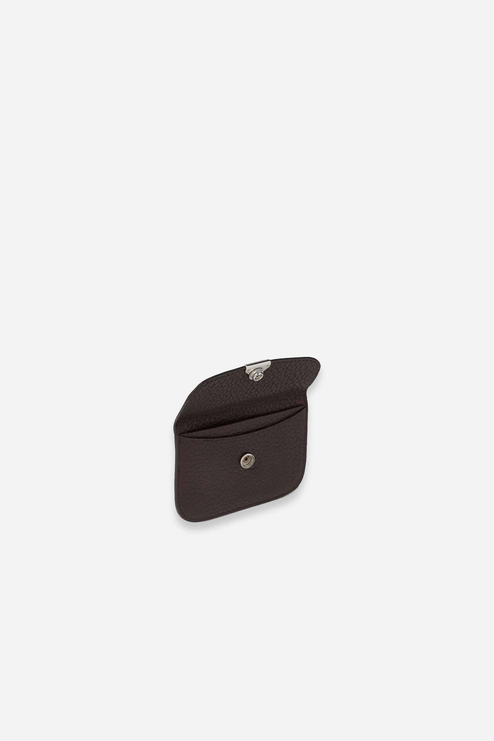 Soft Tab Card Holder Dark Chocolate
