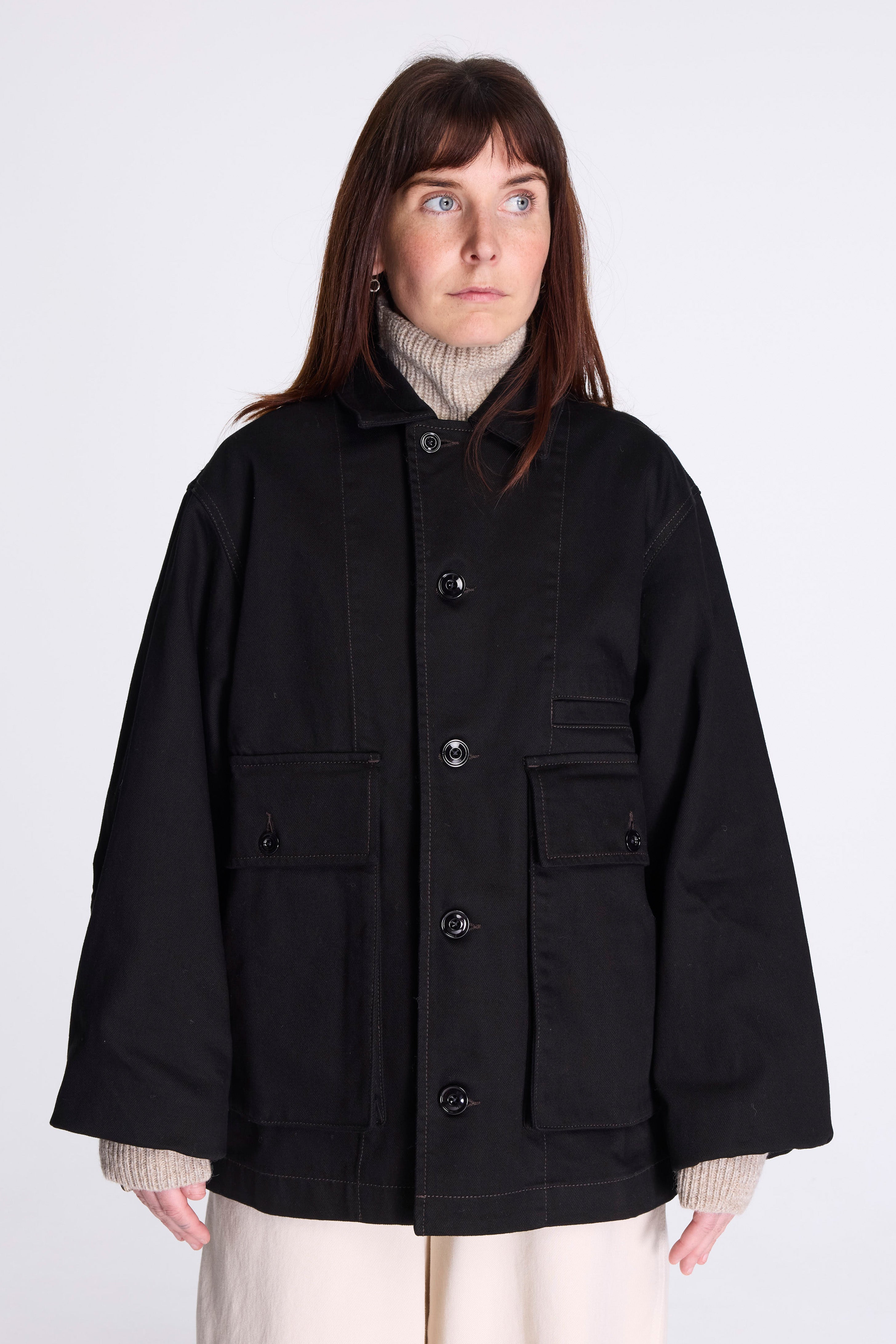 Boxy Jacket Black