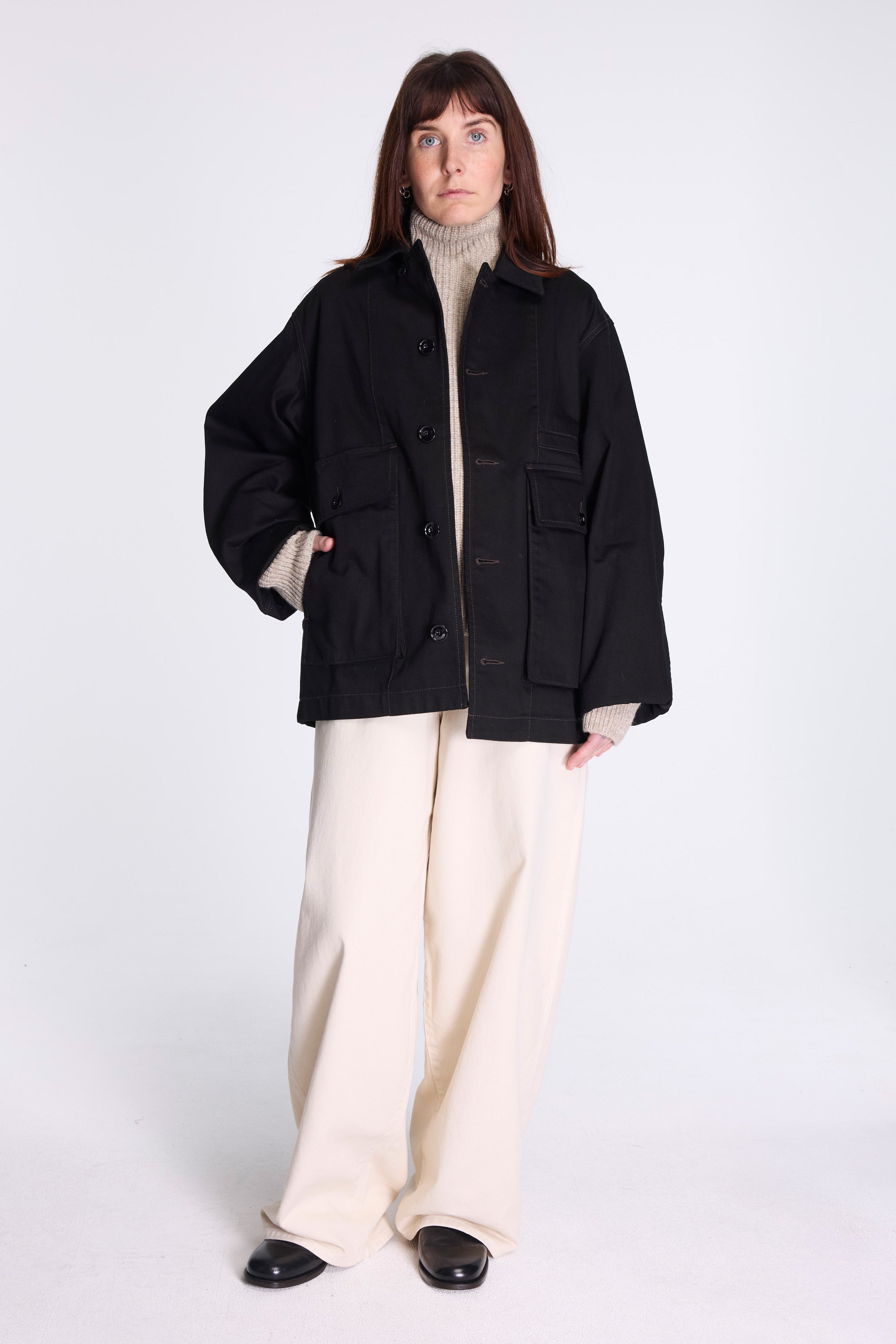 Boxy Jacket Black