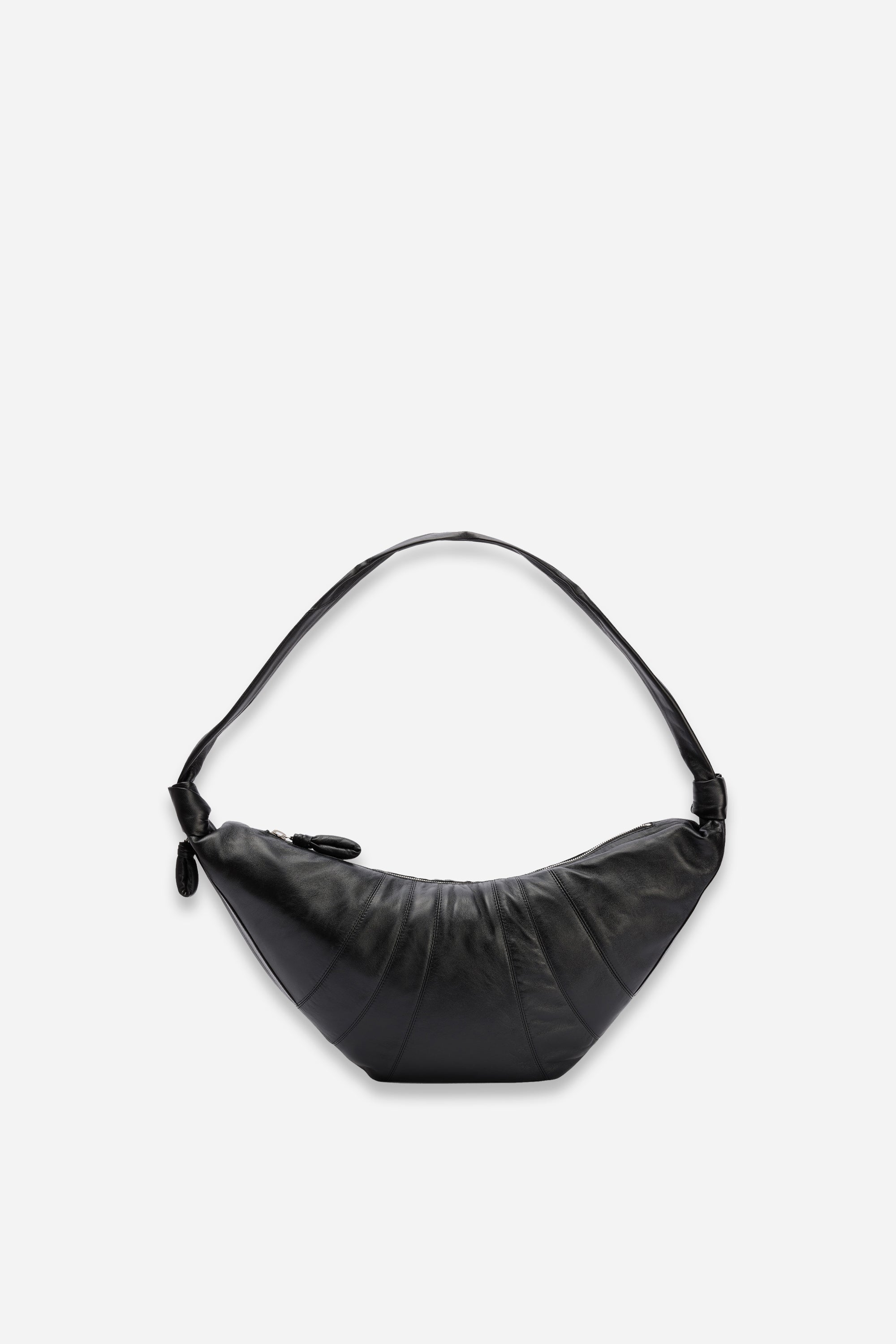 Large Croissant Bag Black