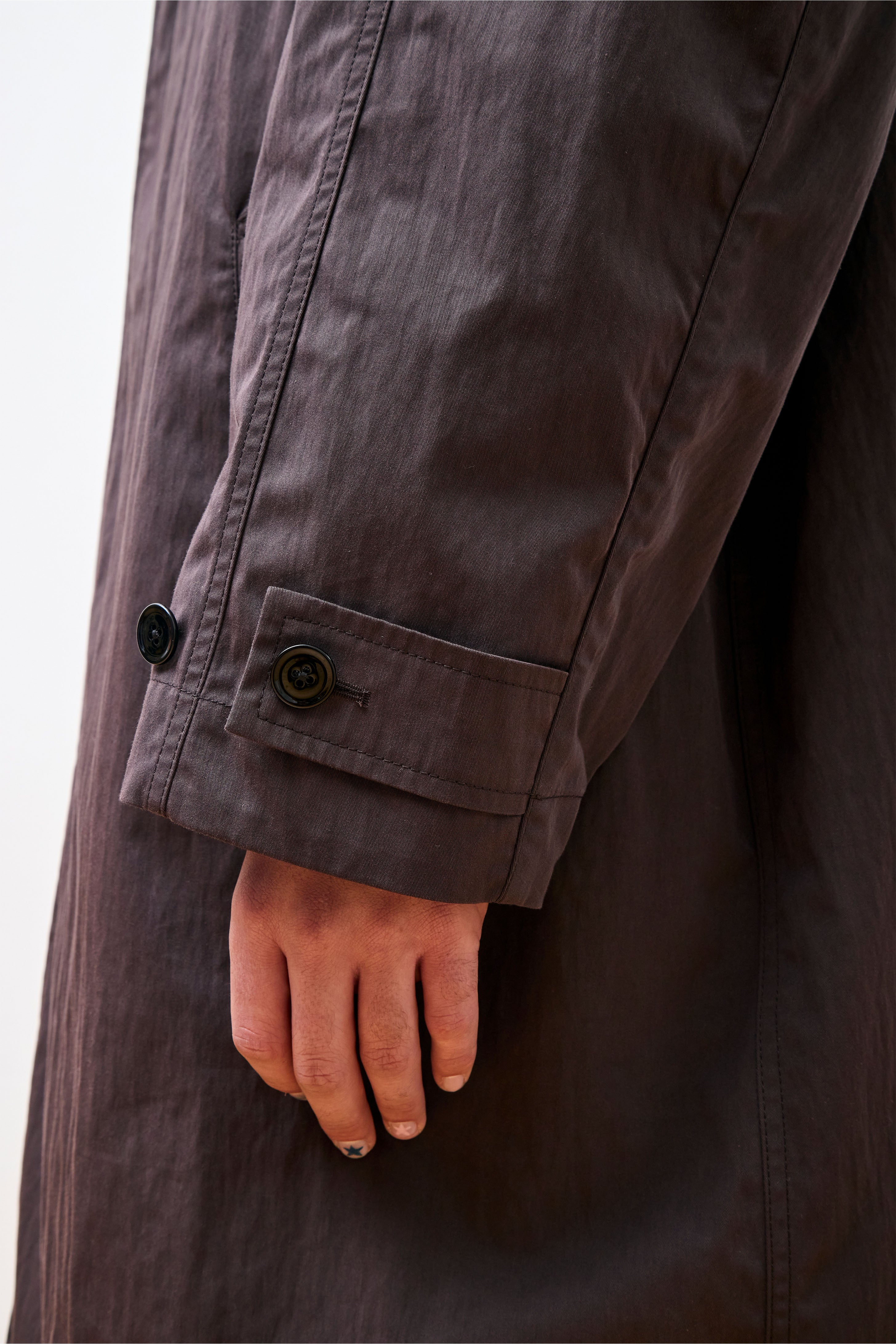 Car Coat Dark Chocolate