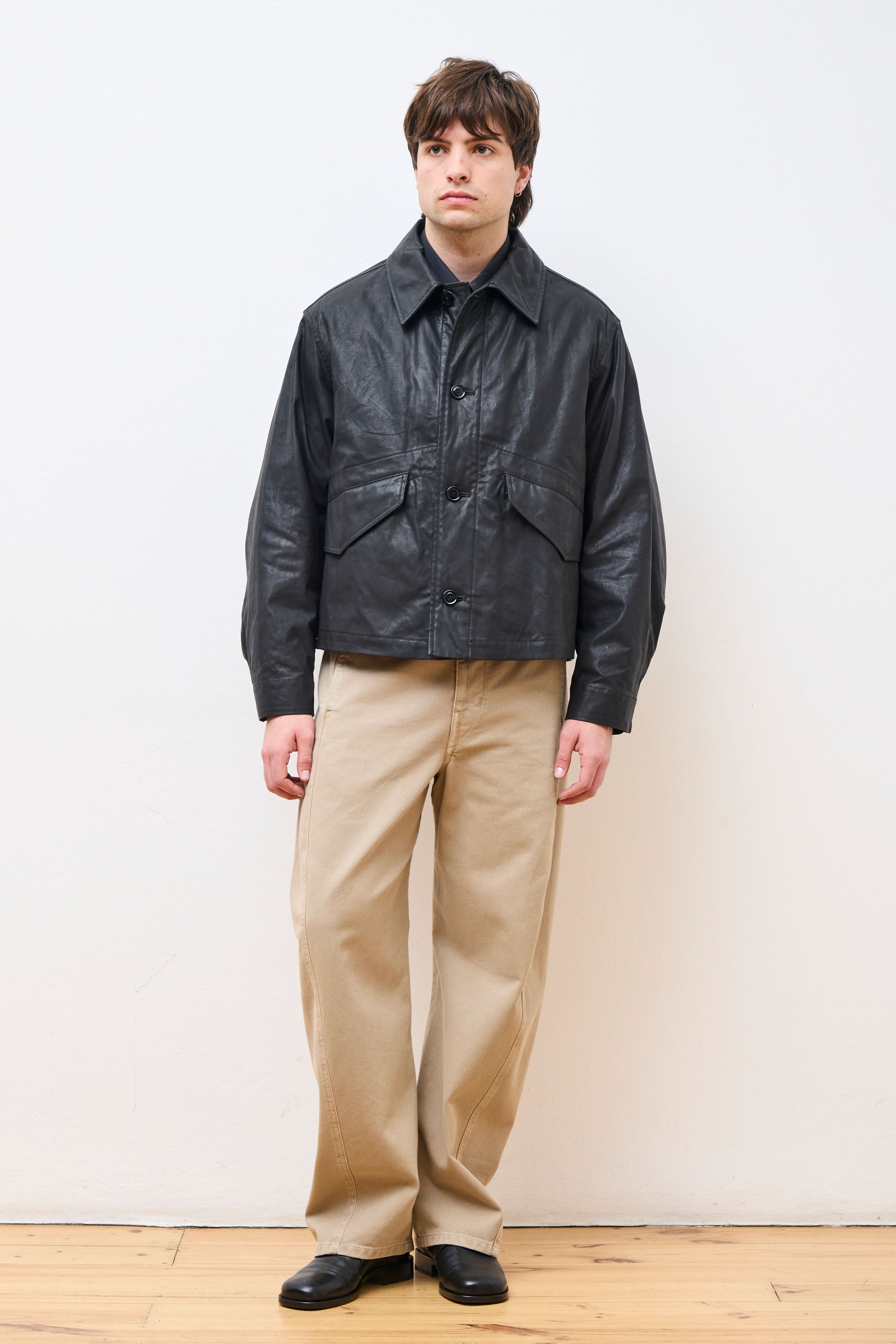 Lemaire Twisted Belted Pants Natural Beige