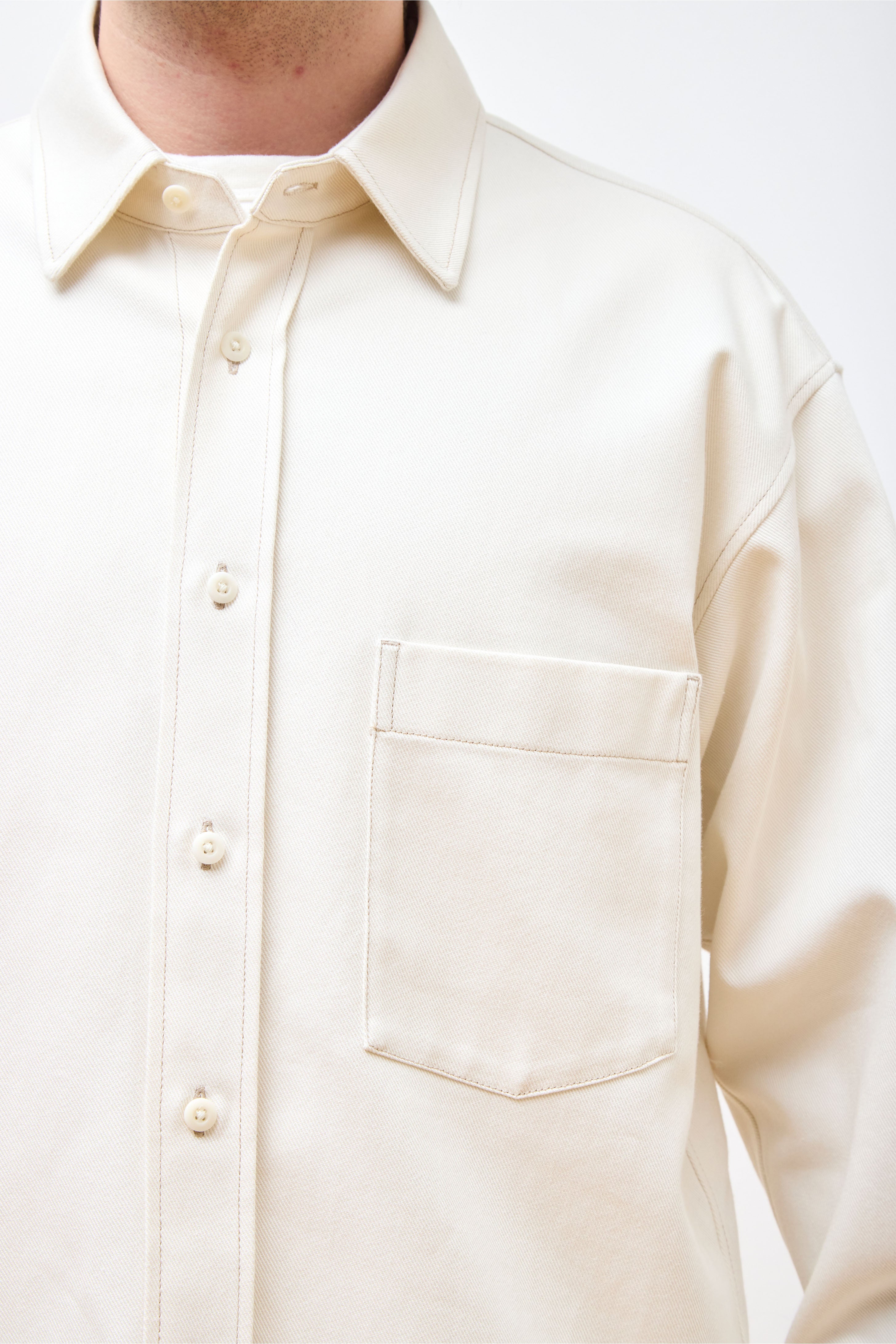 Big Shirt Creamy White