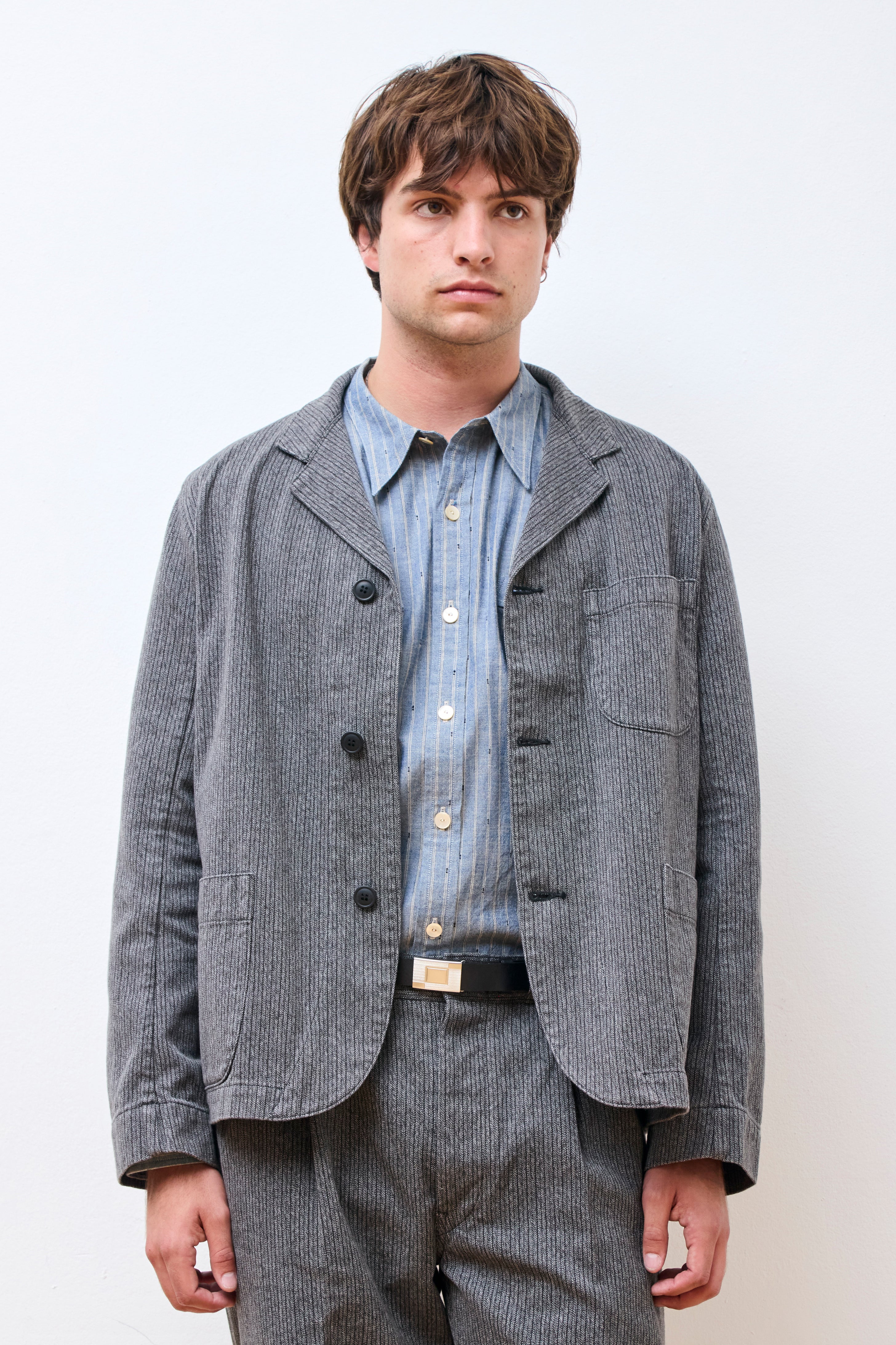 Lot.318 Sack Coat Charcoal