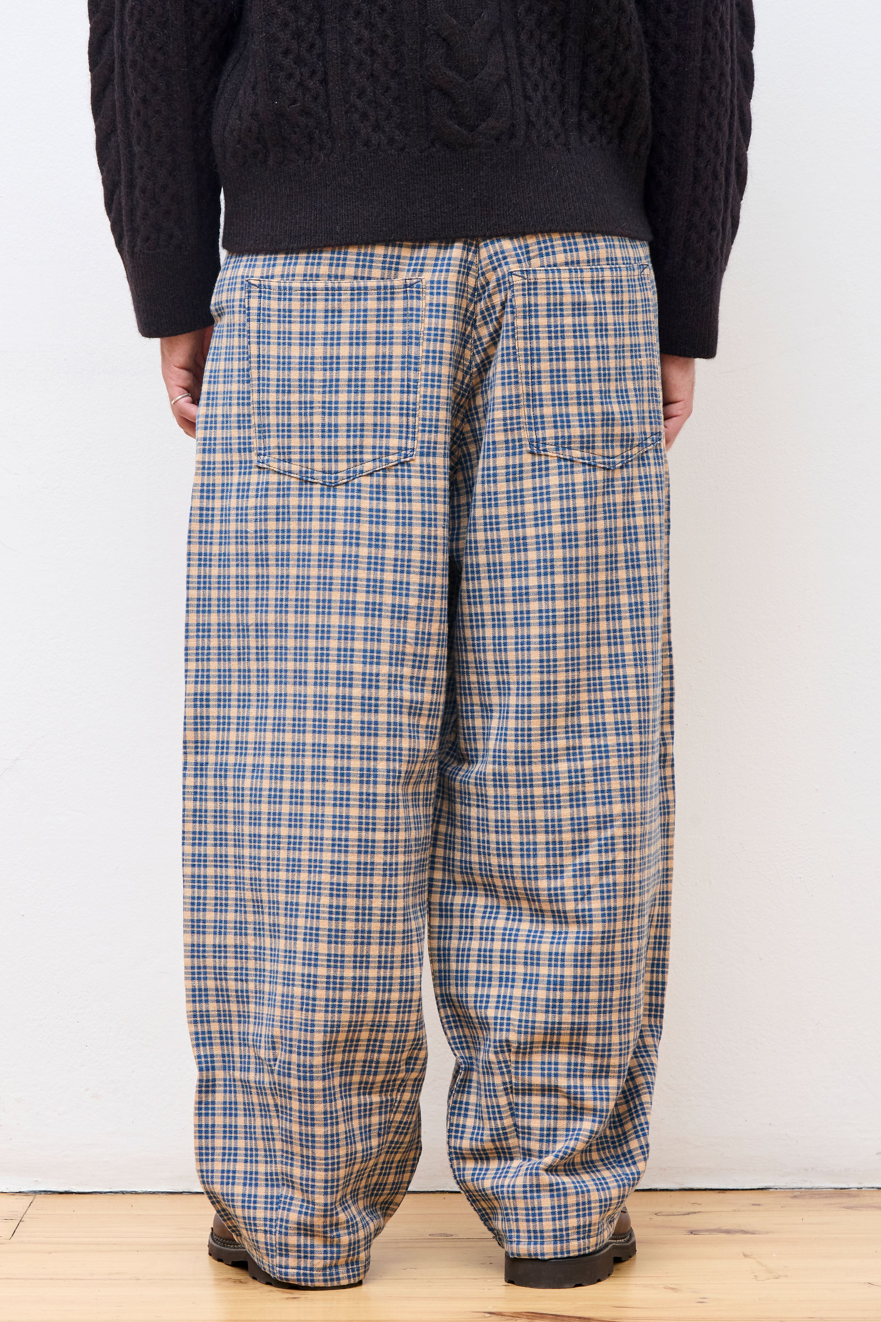 Lush Pants Mud Check Handloom