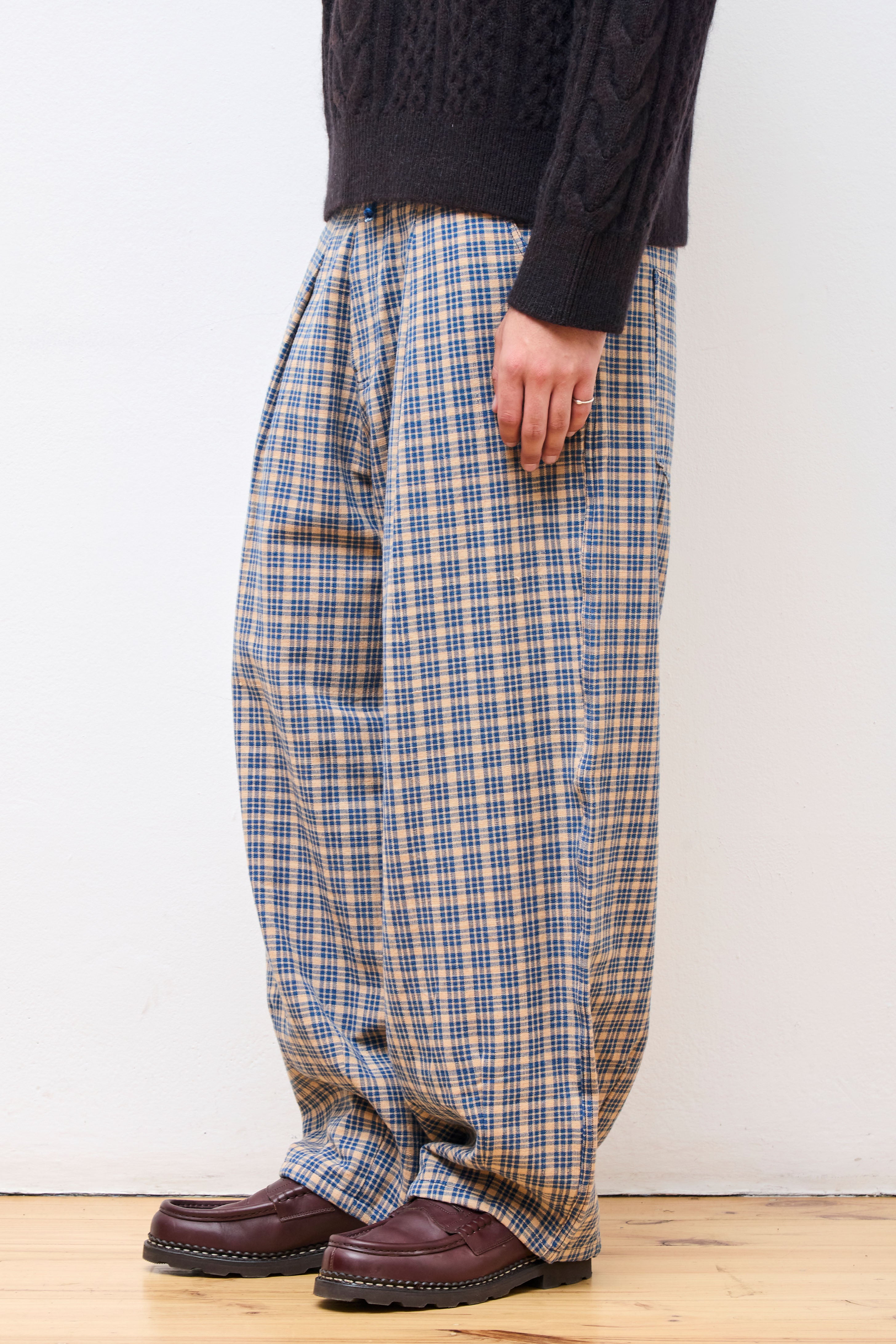 Lush Pants Mud Check Handloom