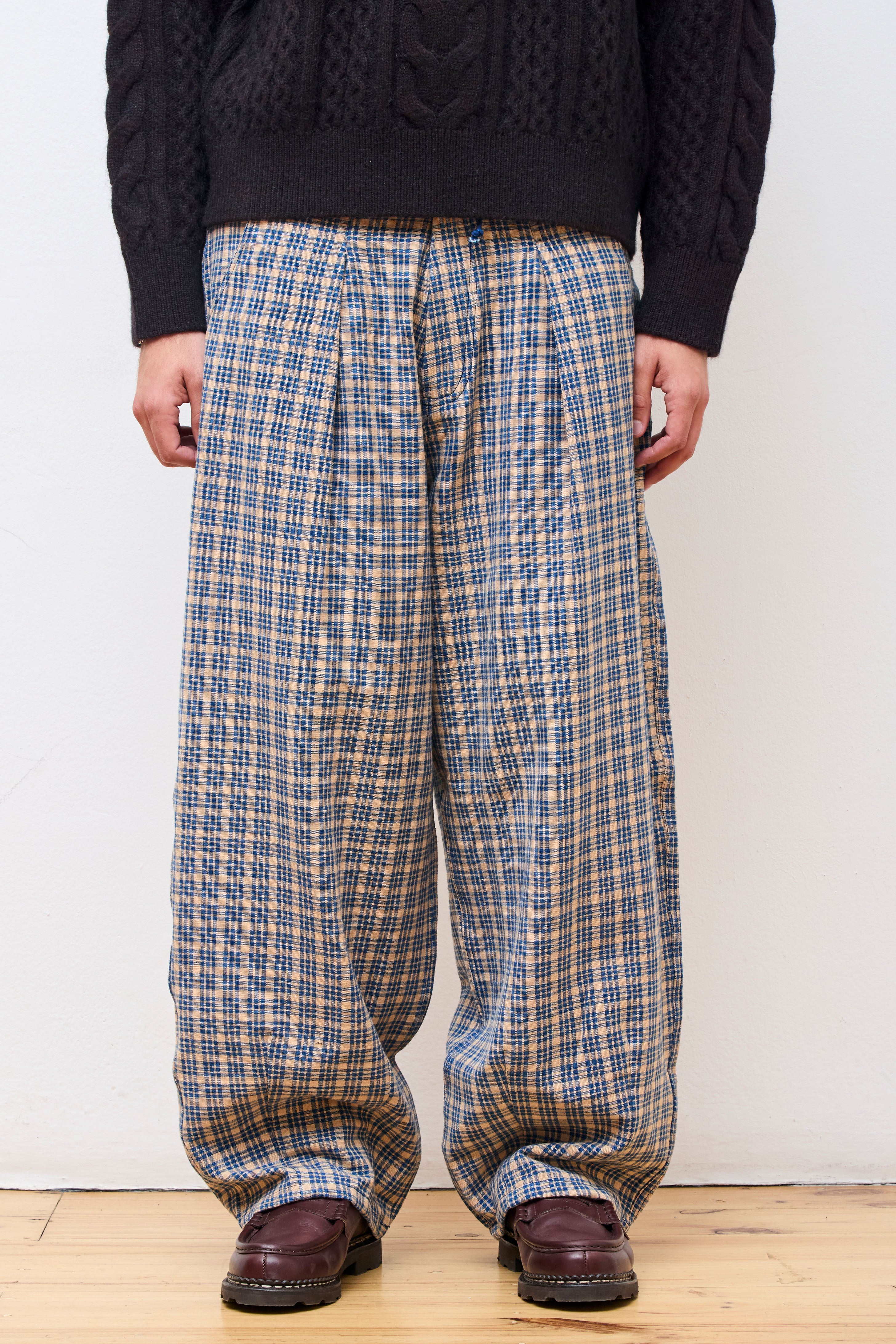 Lush Pants Mud Check Handloom