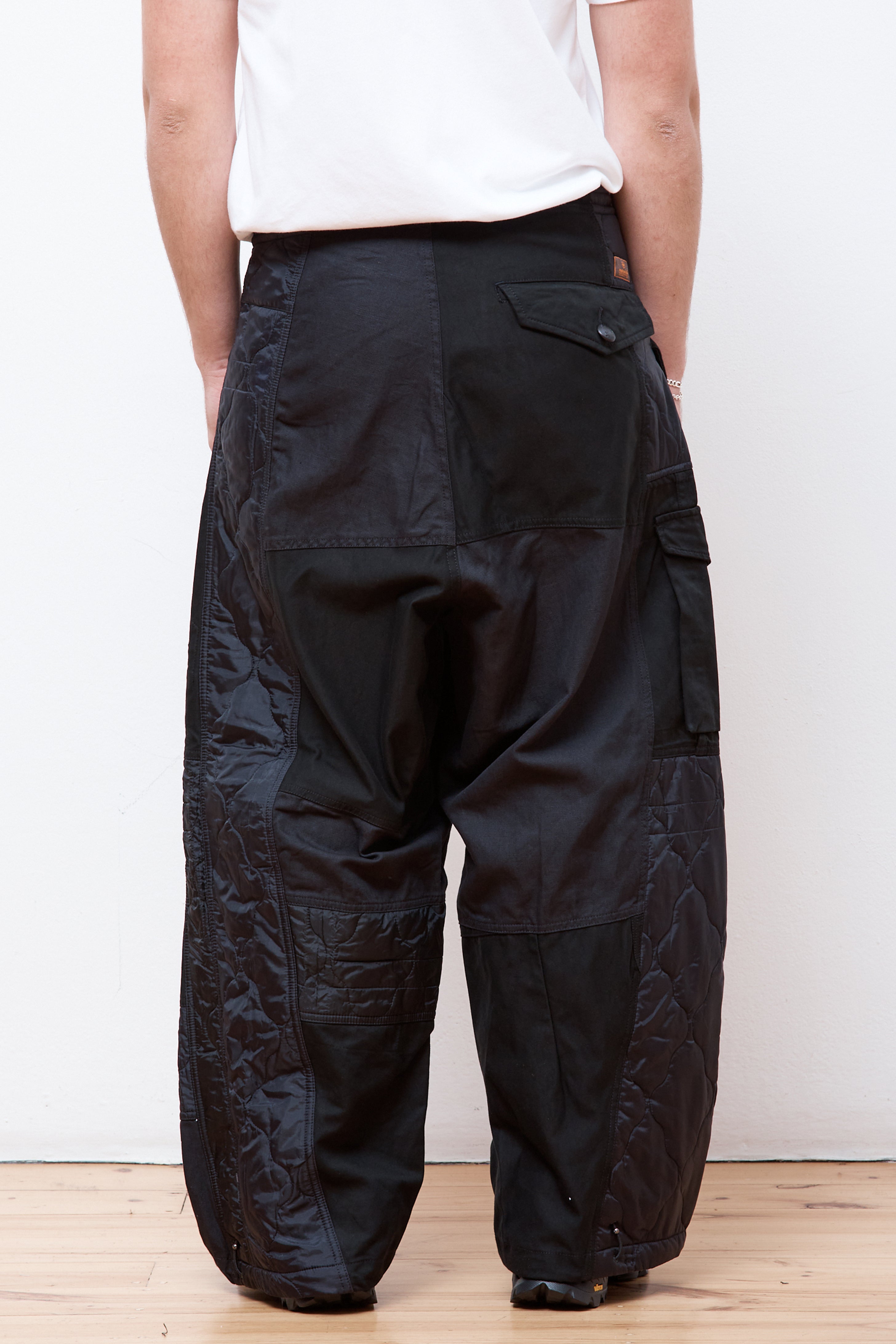 Upcycled M59 Cargo Snopants Black