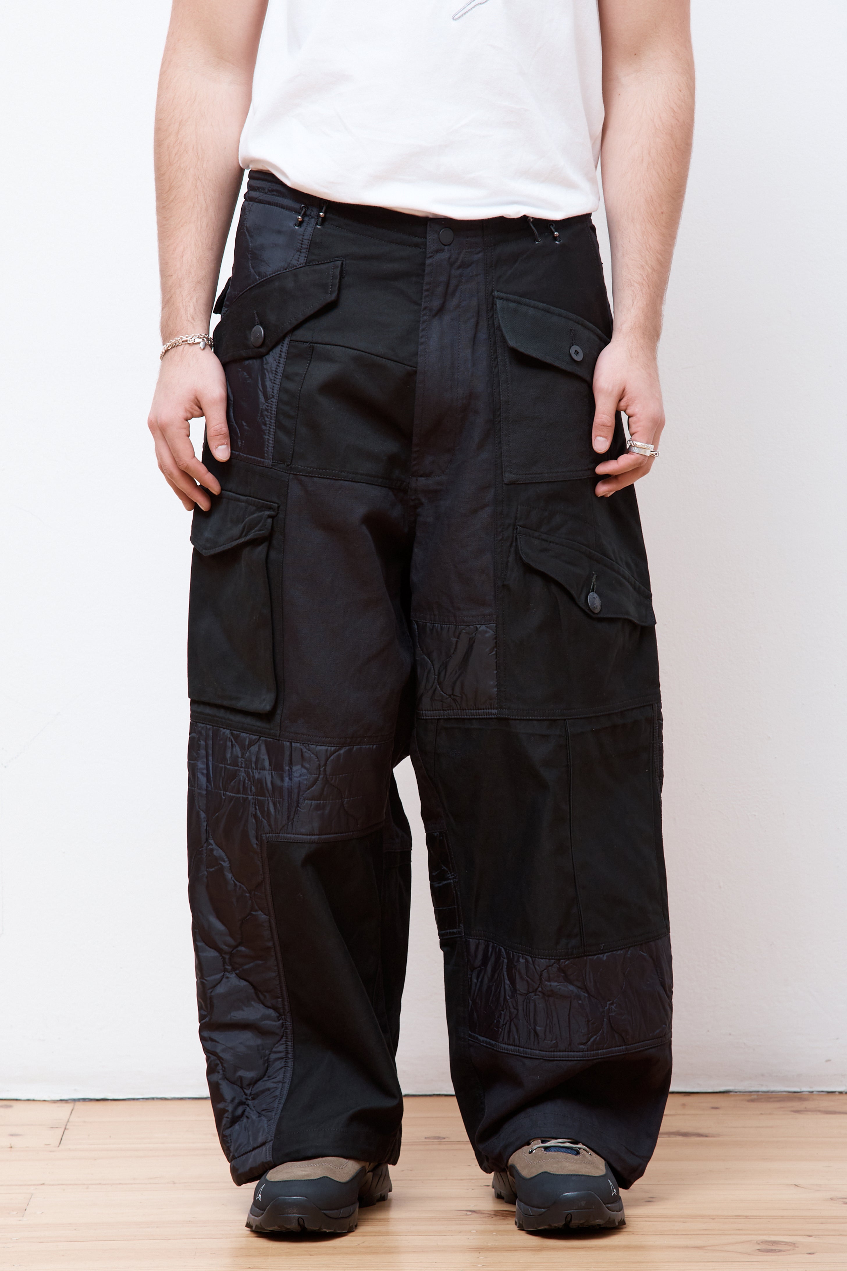 Upcycled M59 Cargo Snopants Black