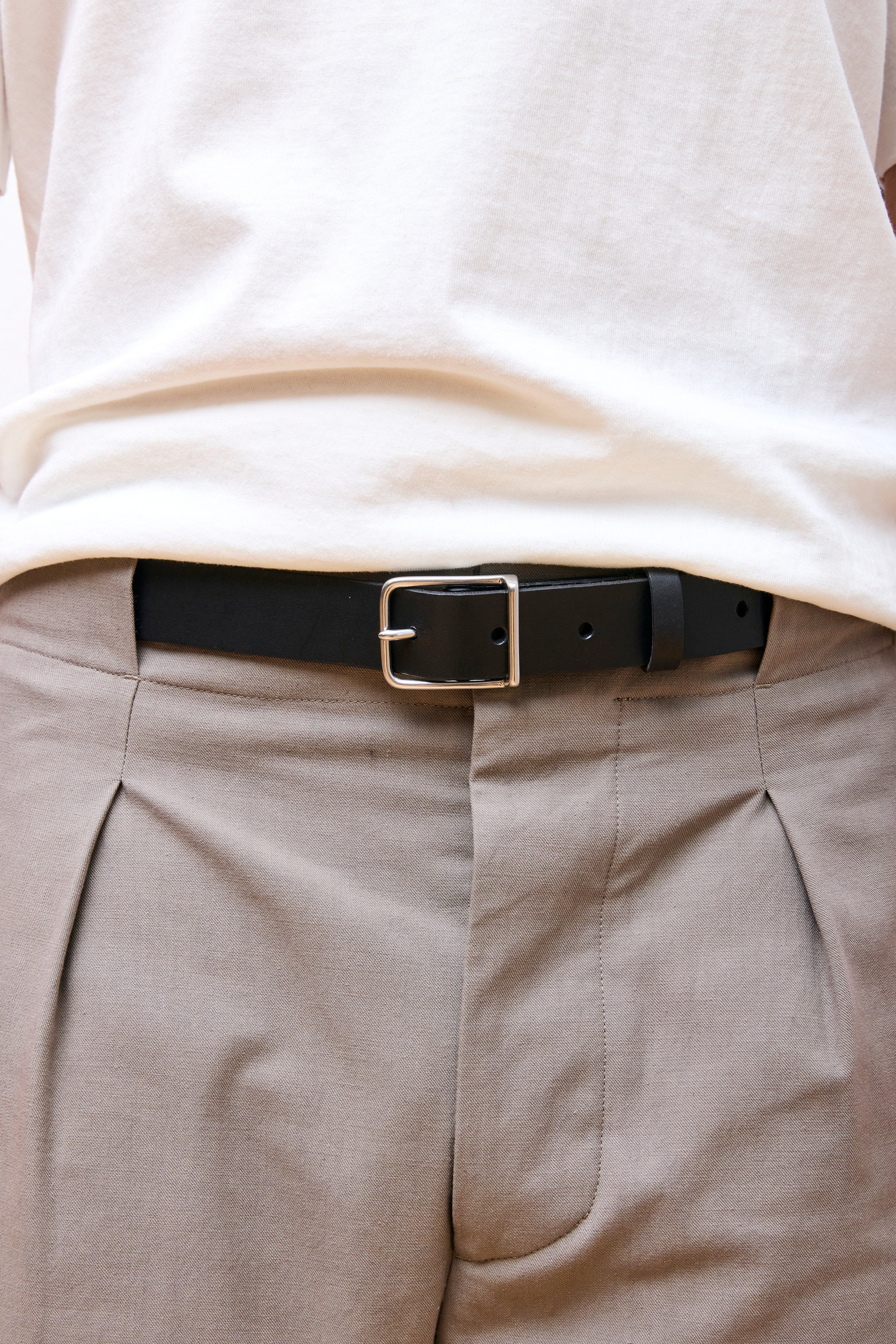 MHL Keeper Buckle Belt Black