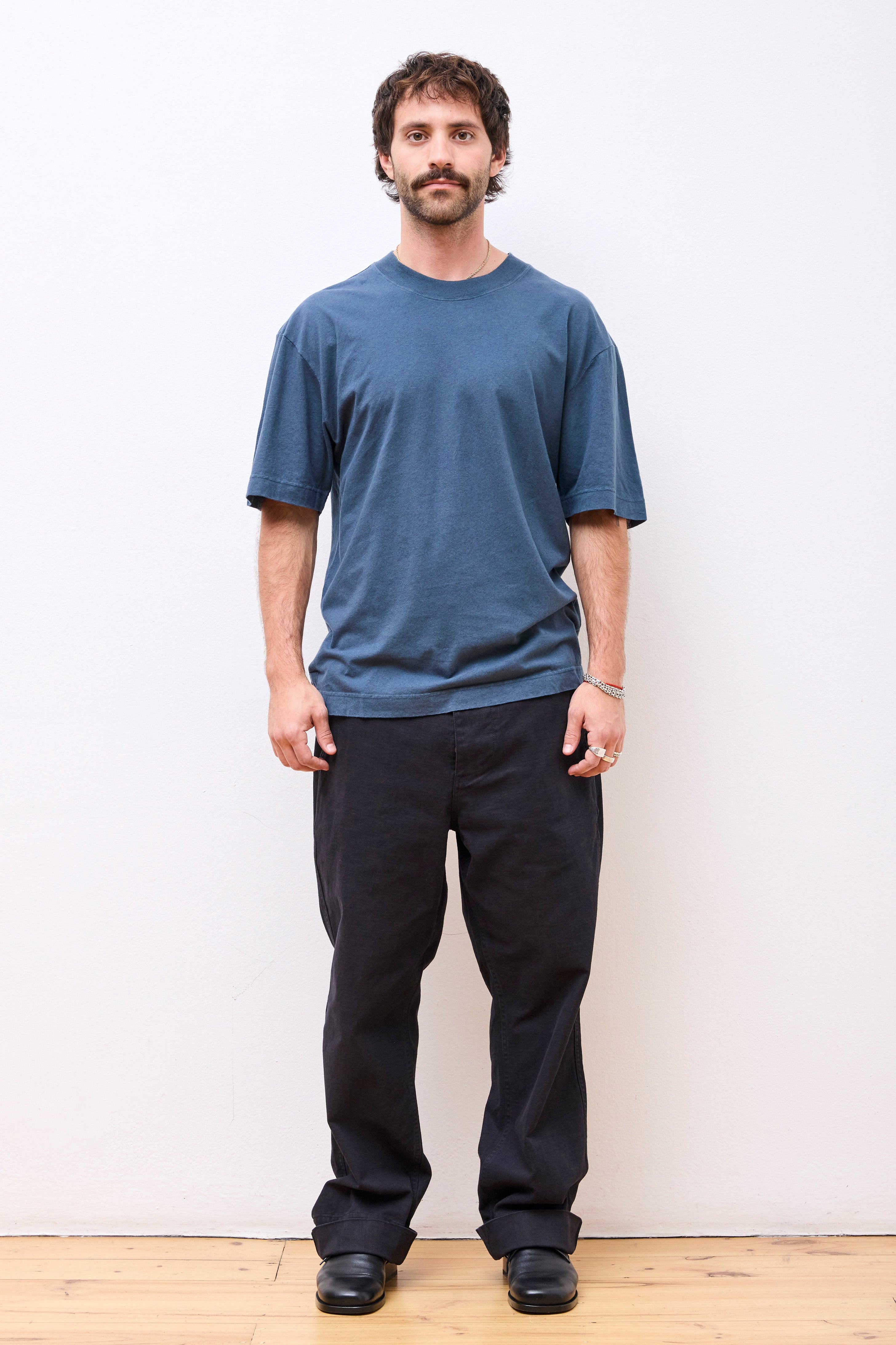 MHL Simple T-Shirt Mineral Blue