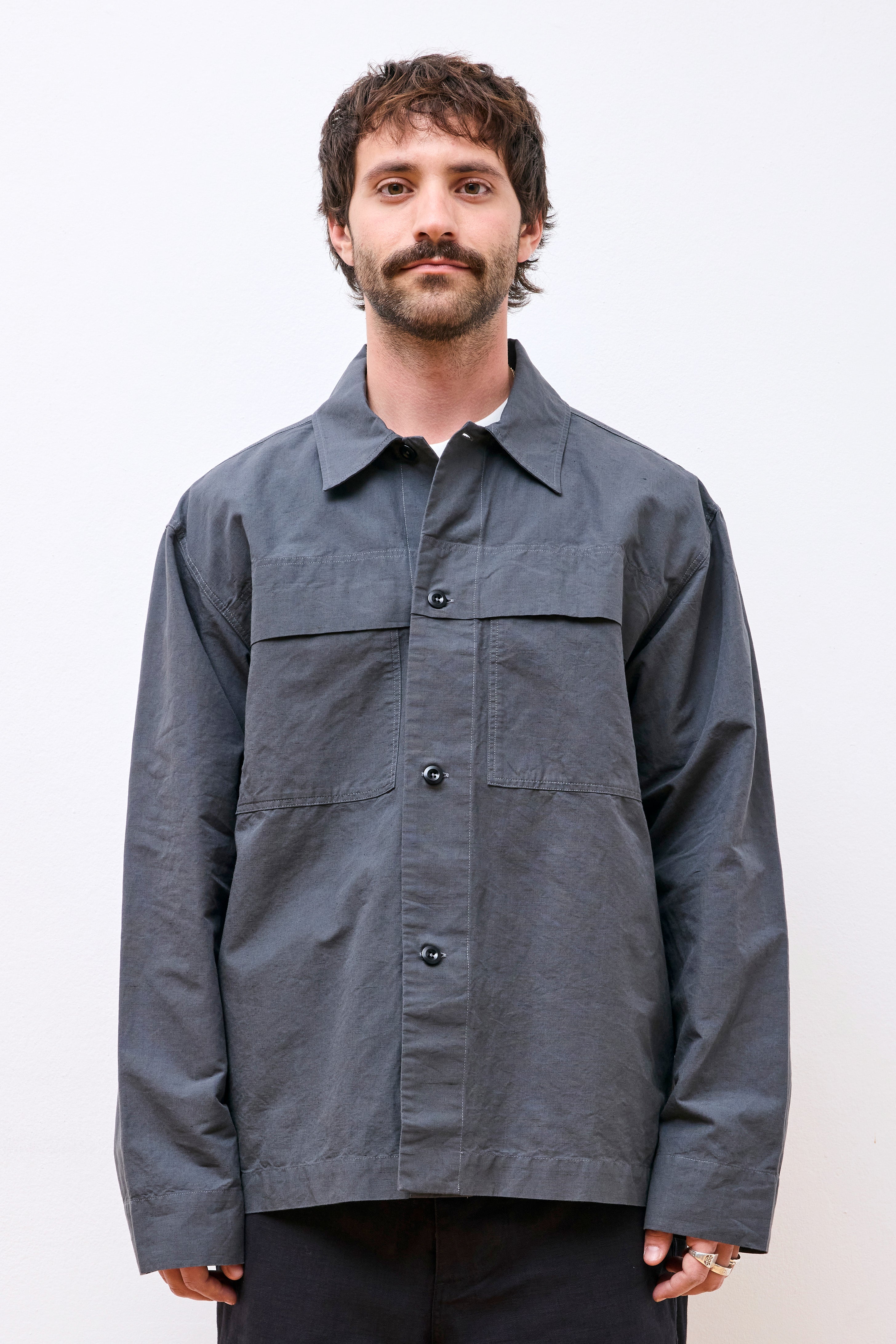 MHL Storm Flap Shirt Carbon