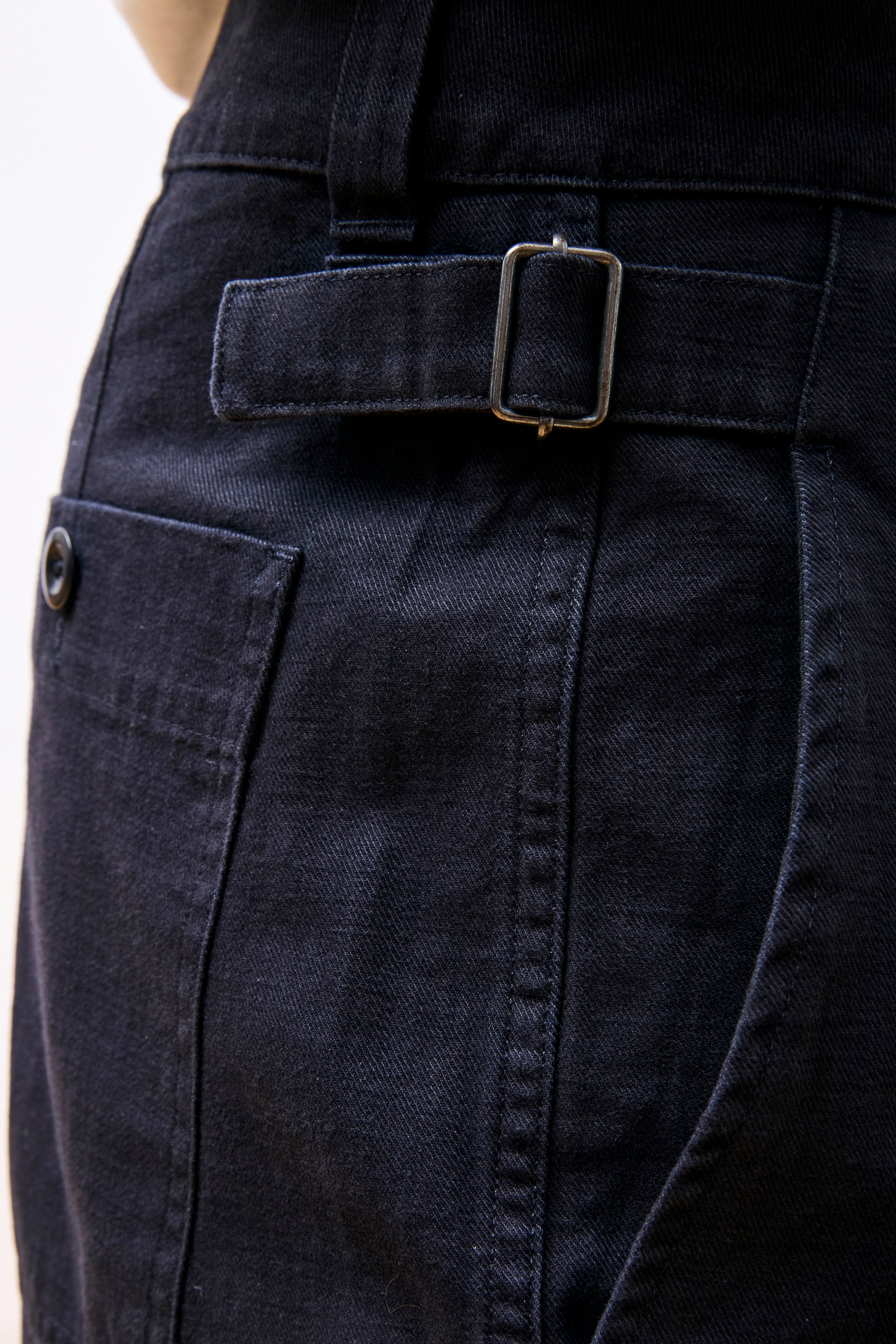 MHL Waist Tab Chino Indigo