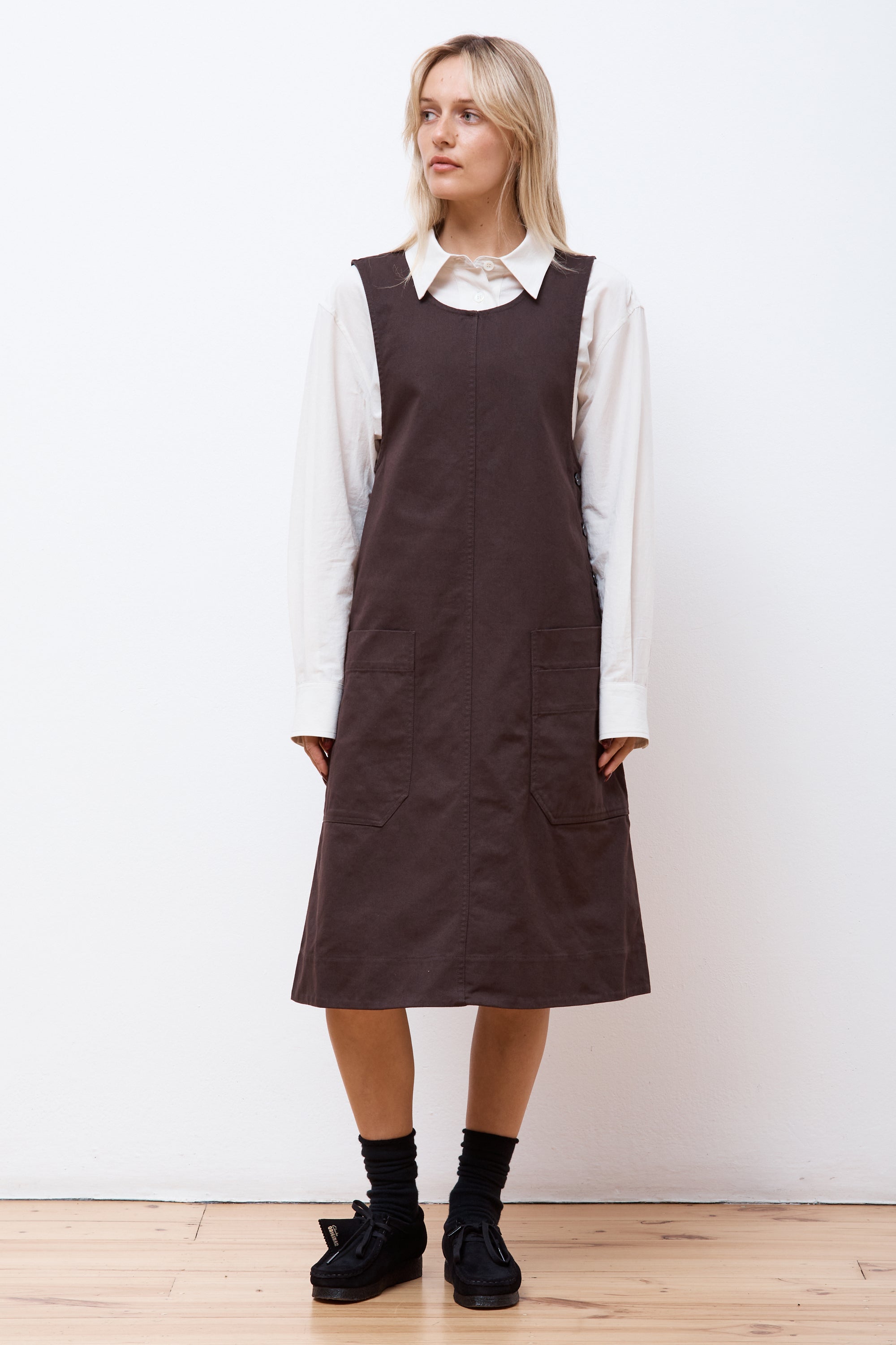 MHL Apron Dress Ebony