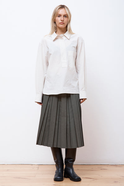 MARGARET HOWELL ピンタックシャツ Margaret.Howell.