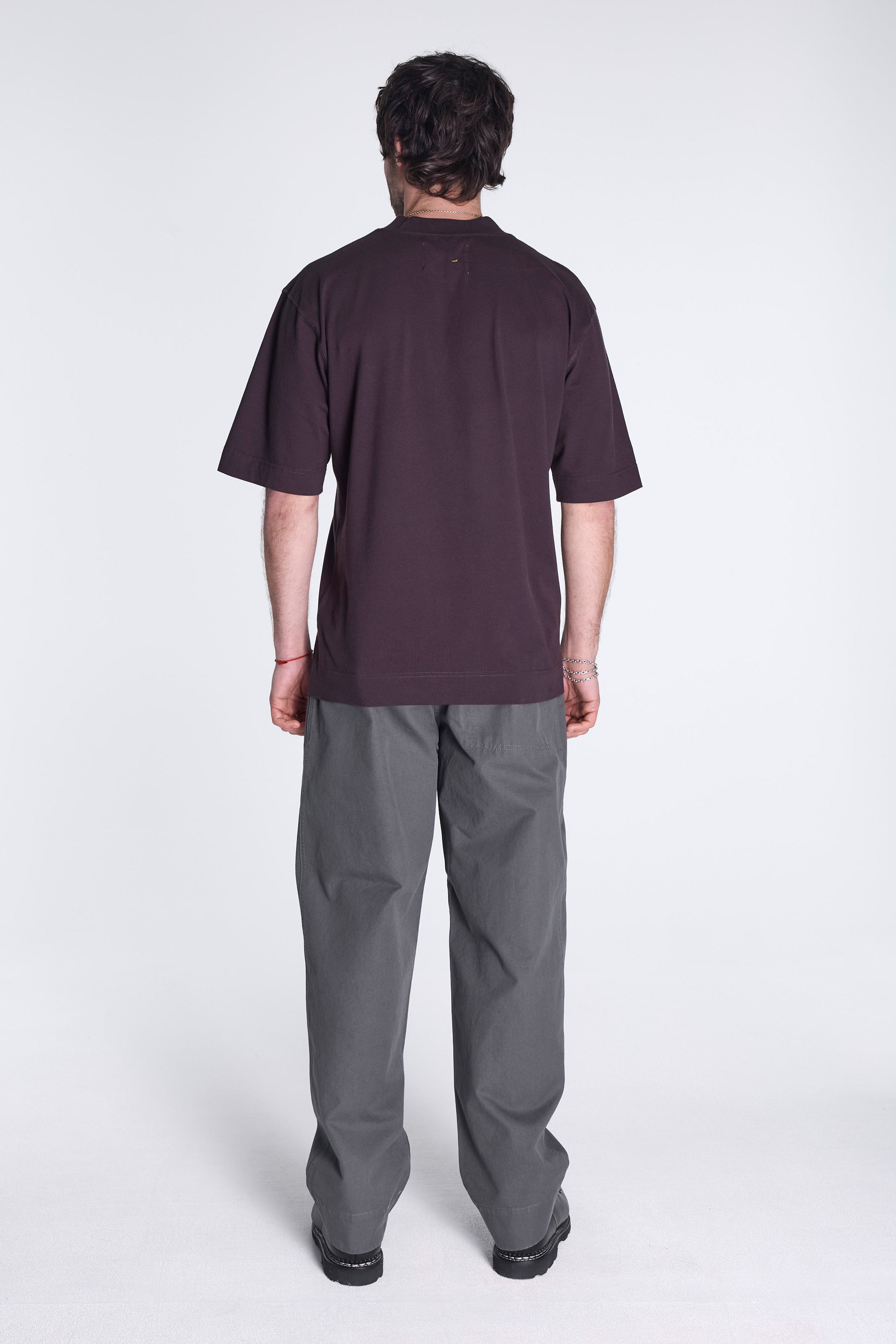 MHL Flatlock T-Shirt Mahogany