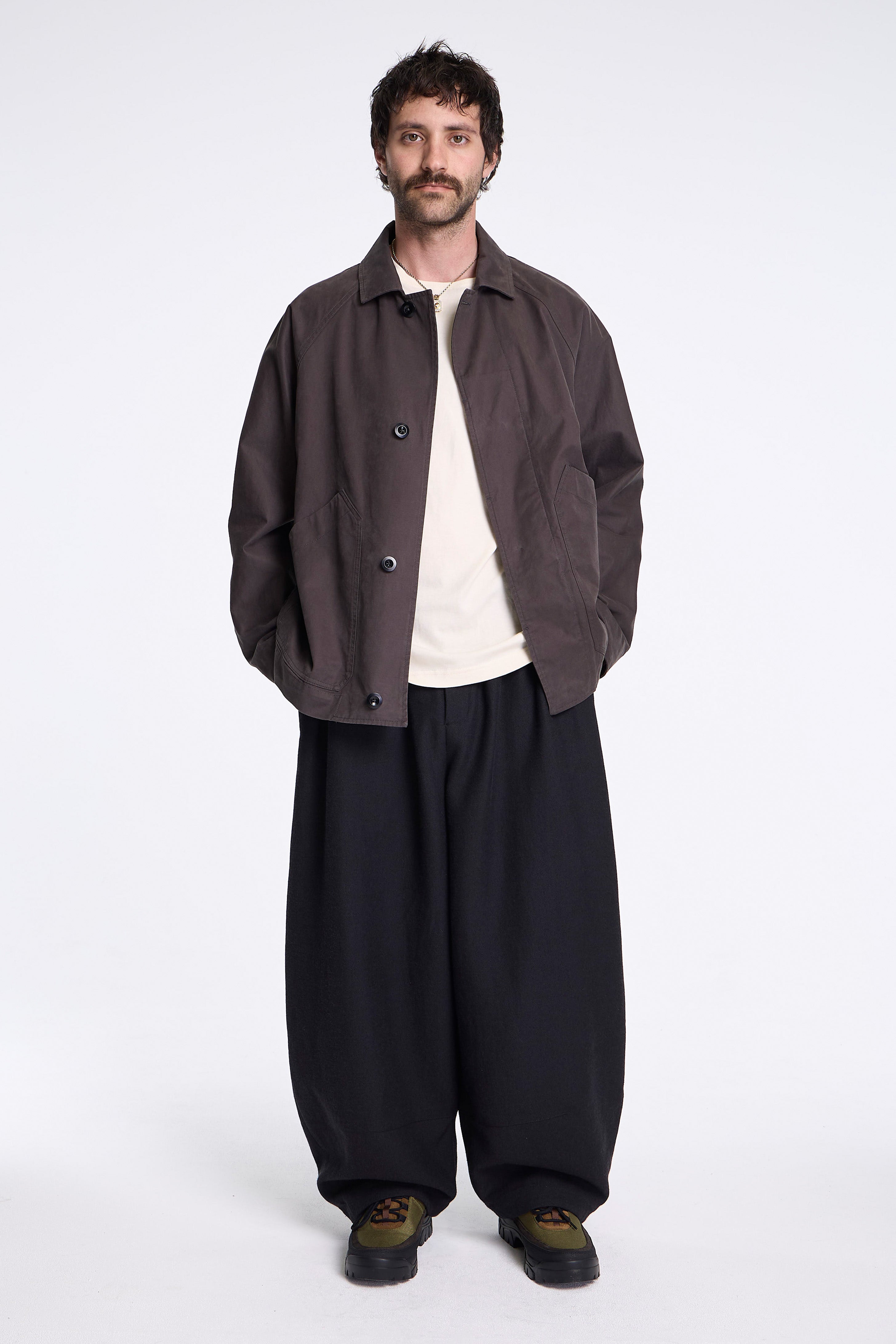 MHL Raglan Jacket Ebony