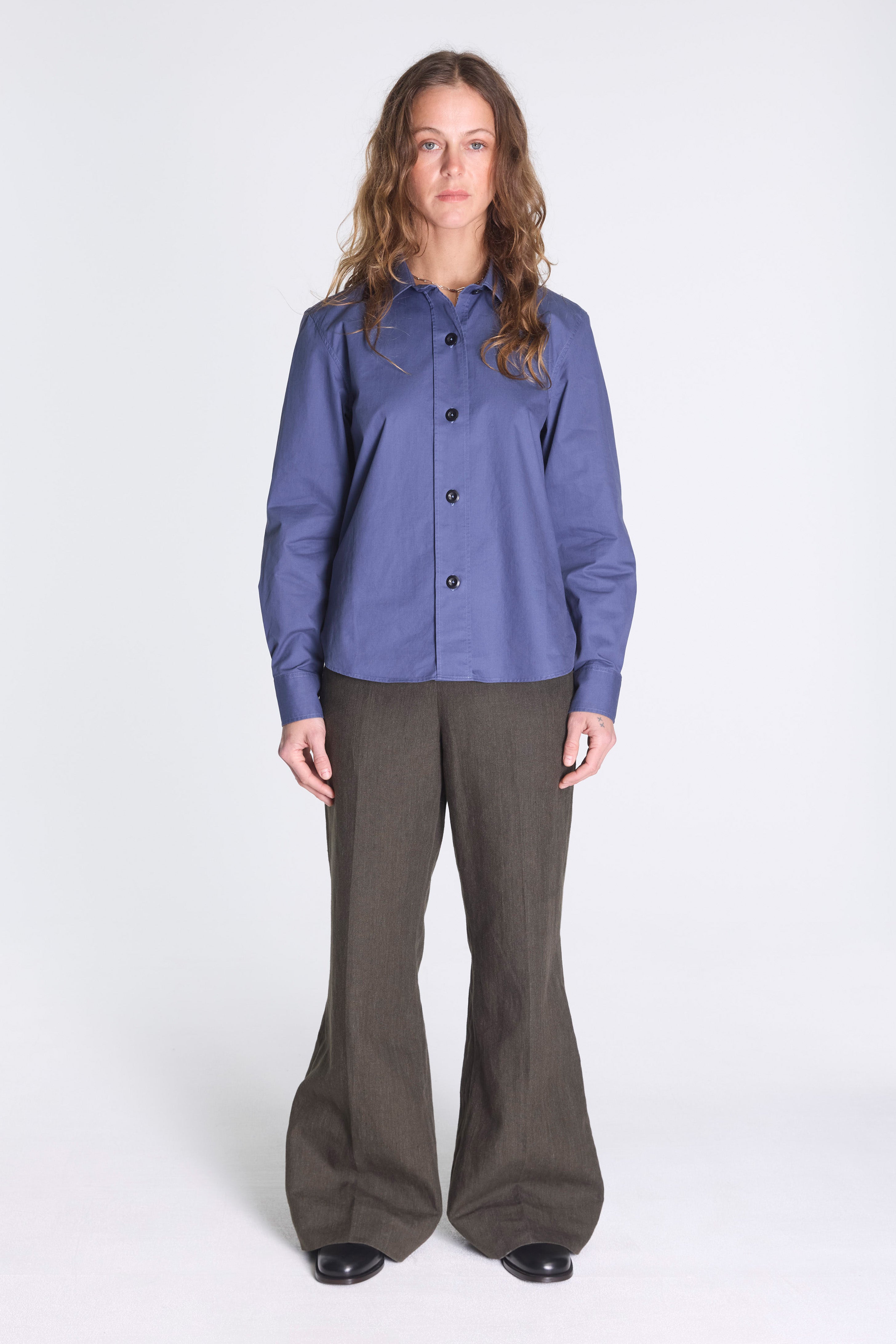 MHL Simple Shirt Indigo