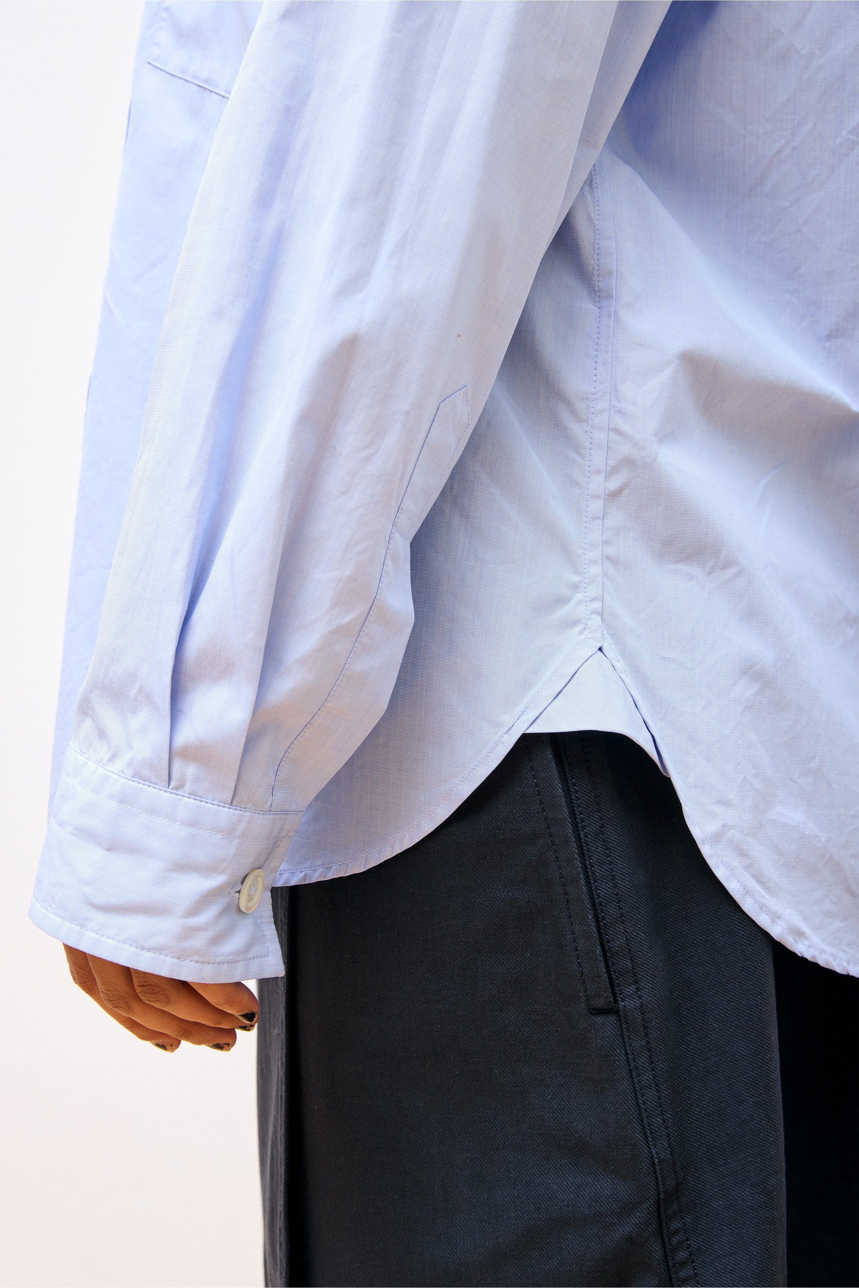 Monogram Shirt Soft Blue