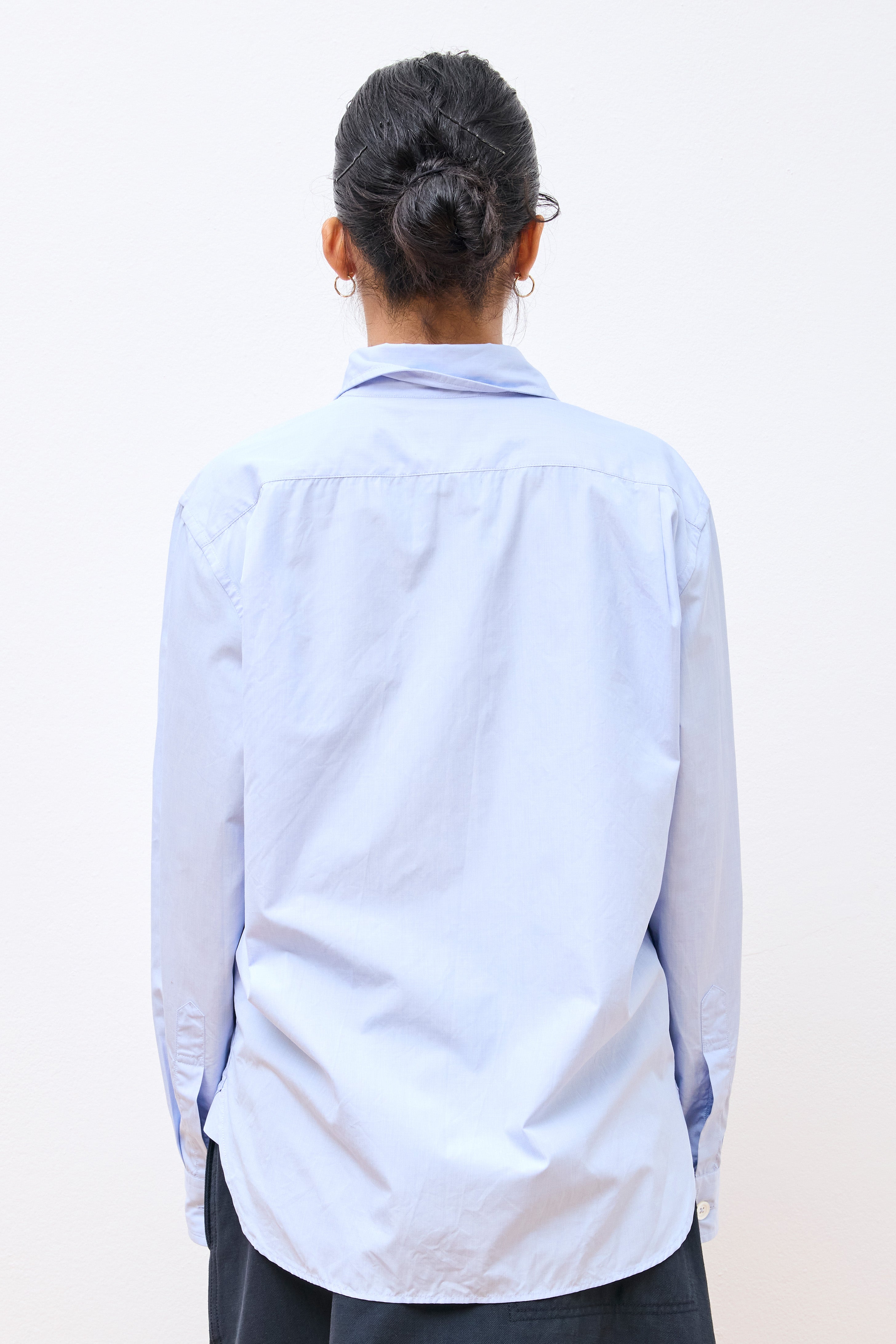 Monogram Shirt Soft Blue