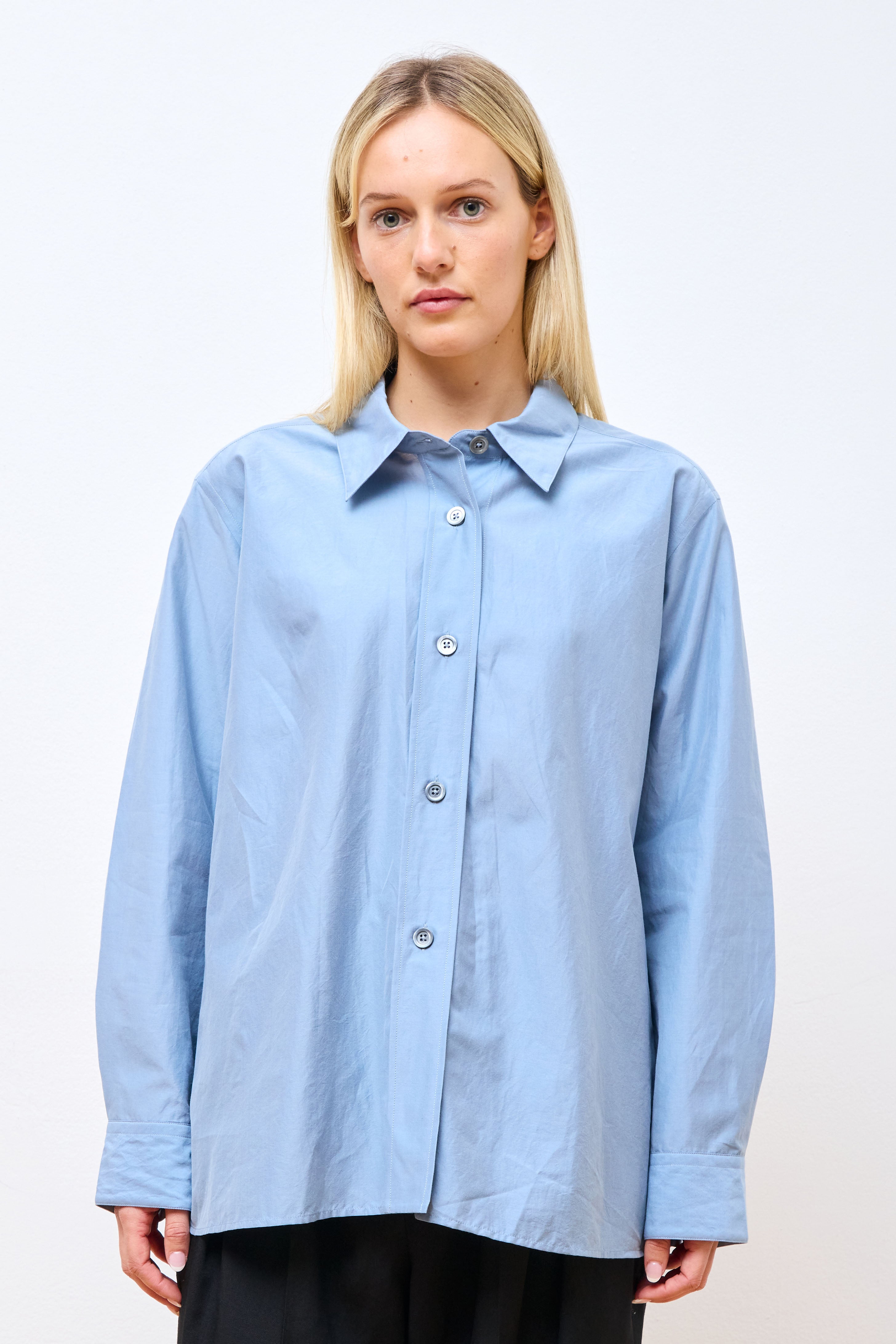 Swing Shirt Dusty Blue