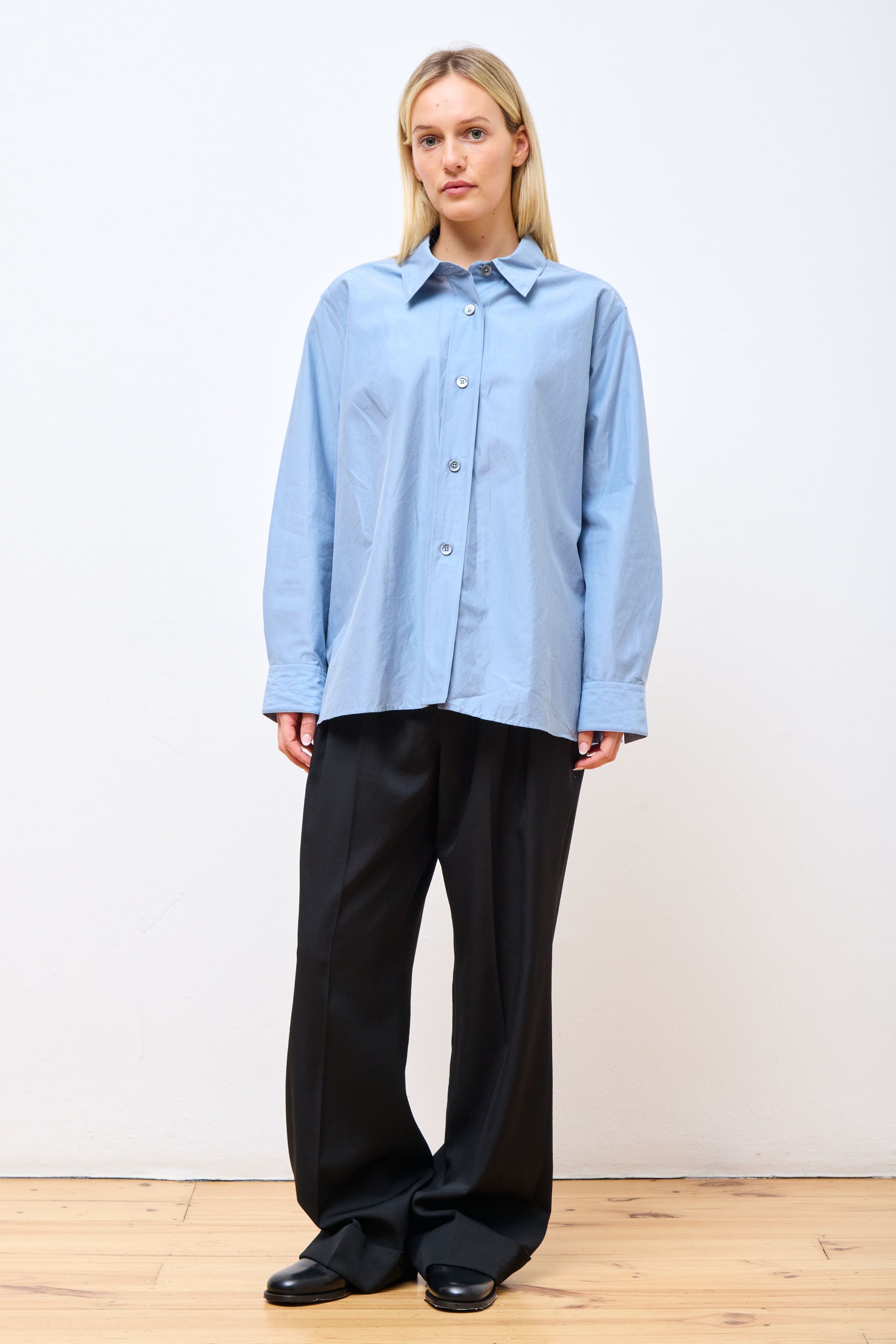 Swing Shirt Dusty Blue