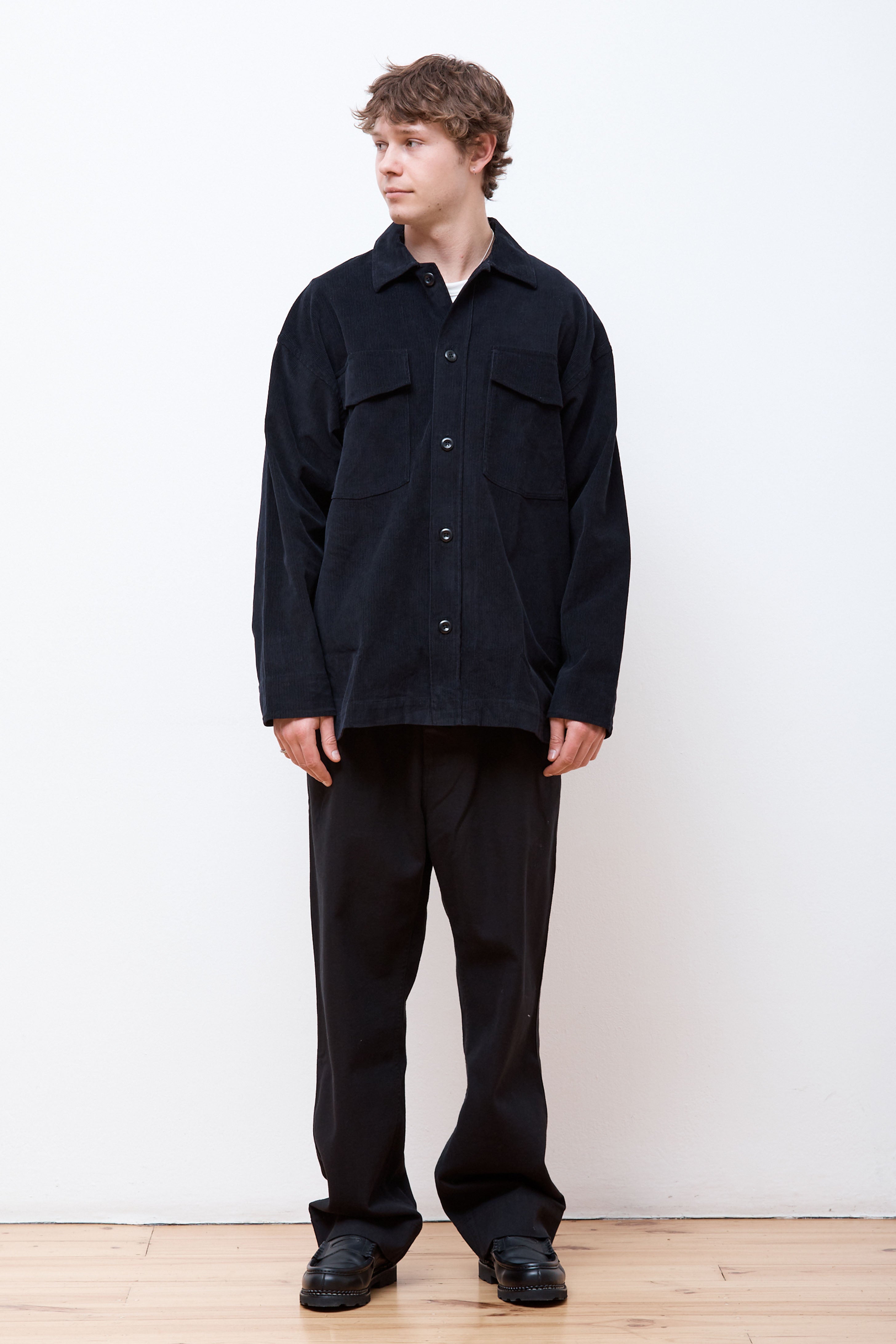 MHL Long Overshirt Black