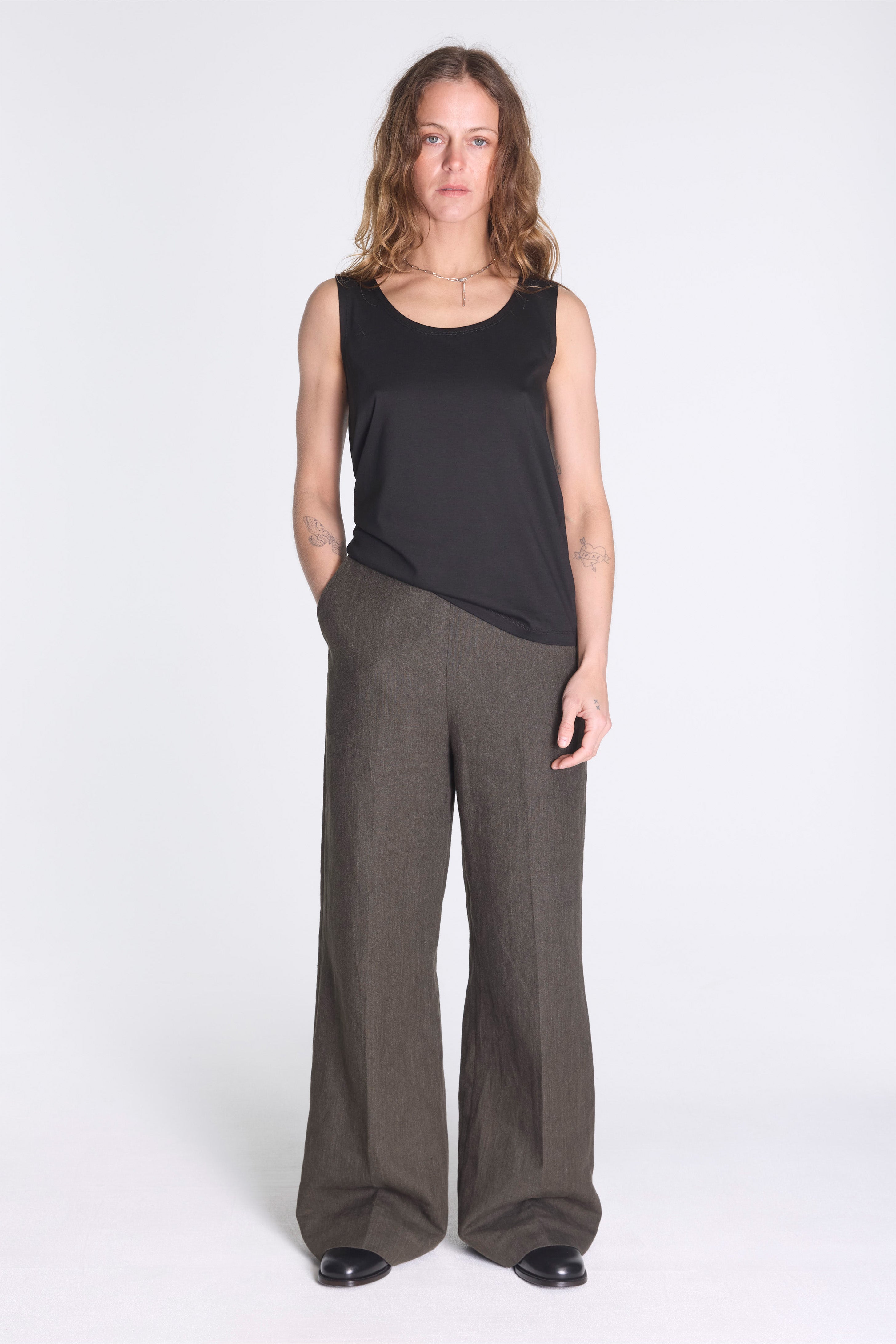 Womens Vest Black