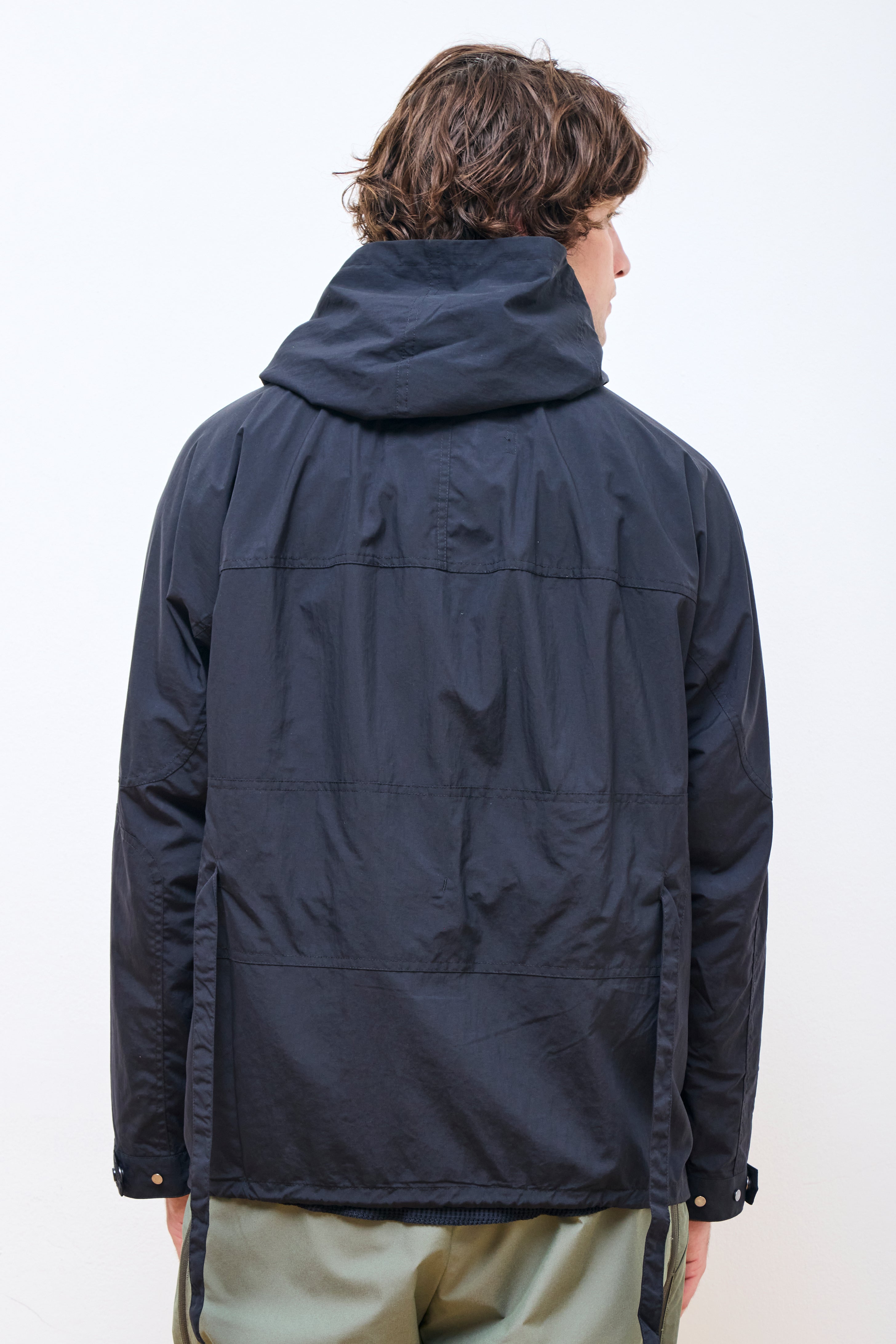 Neutral Hooded Blouson Off Black