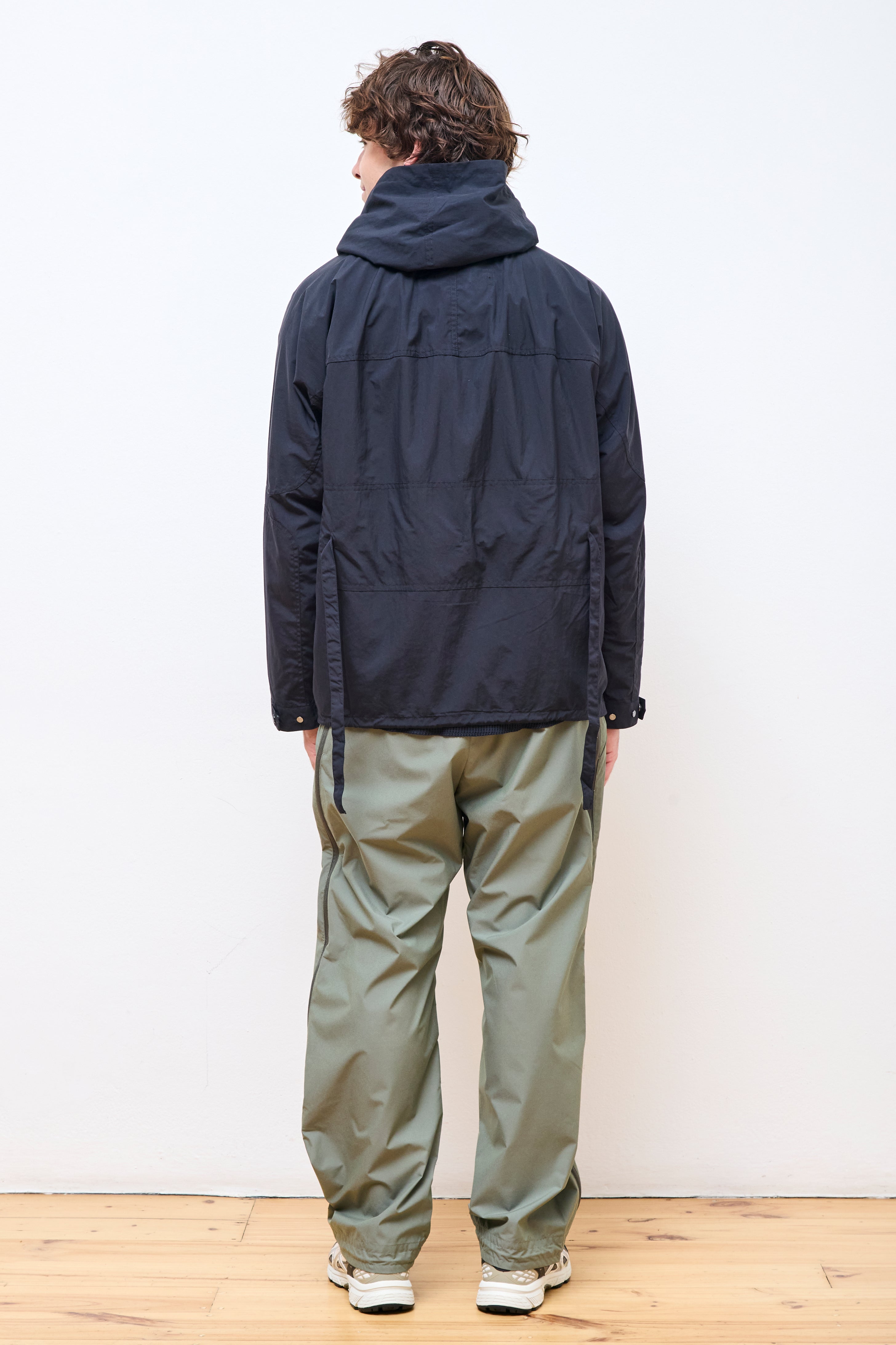 Neutral Hooded Blouson Off Black