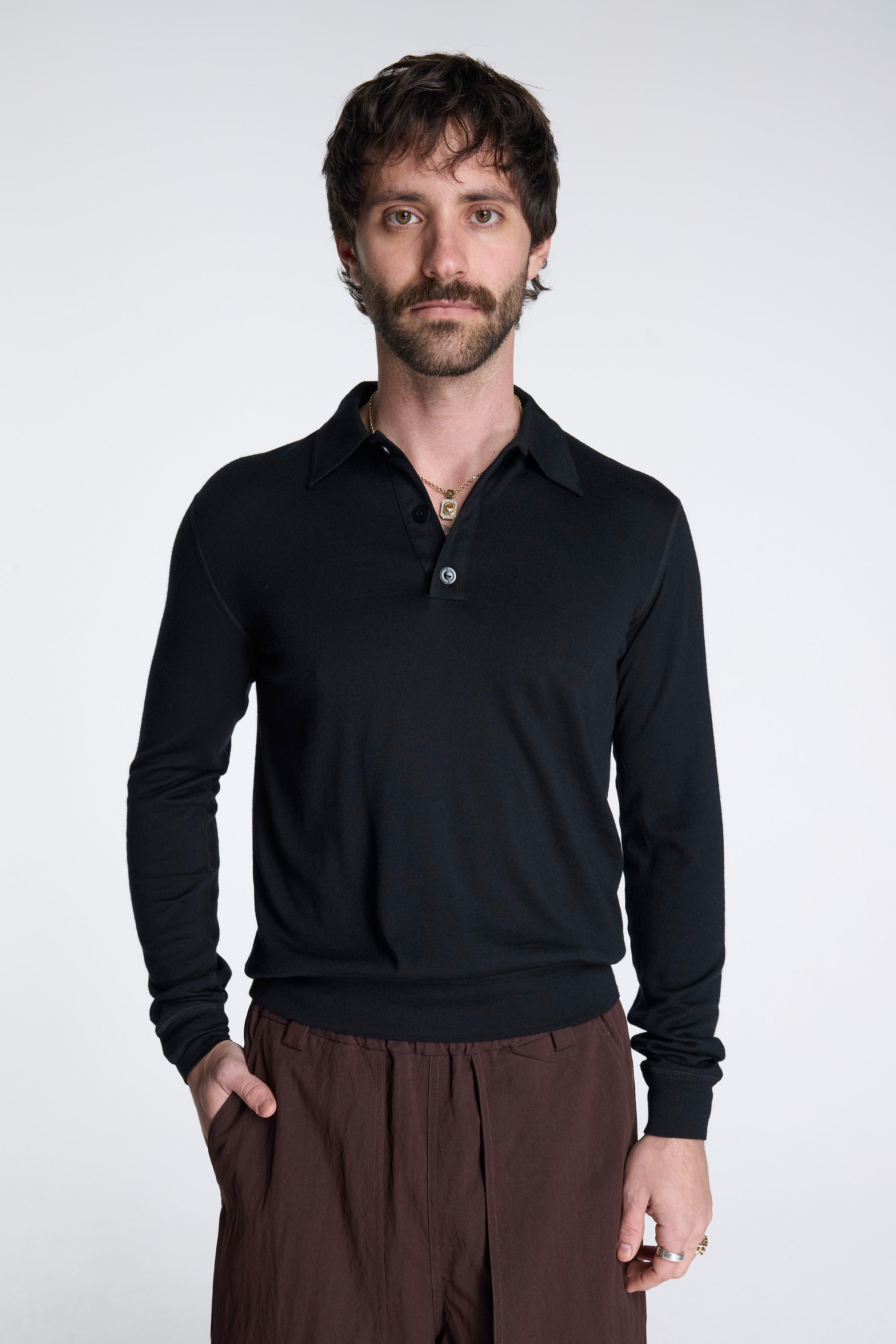 Merope Polo Black