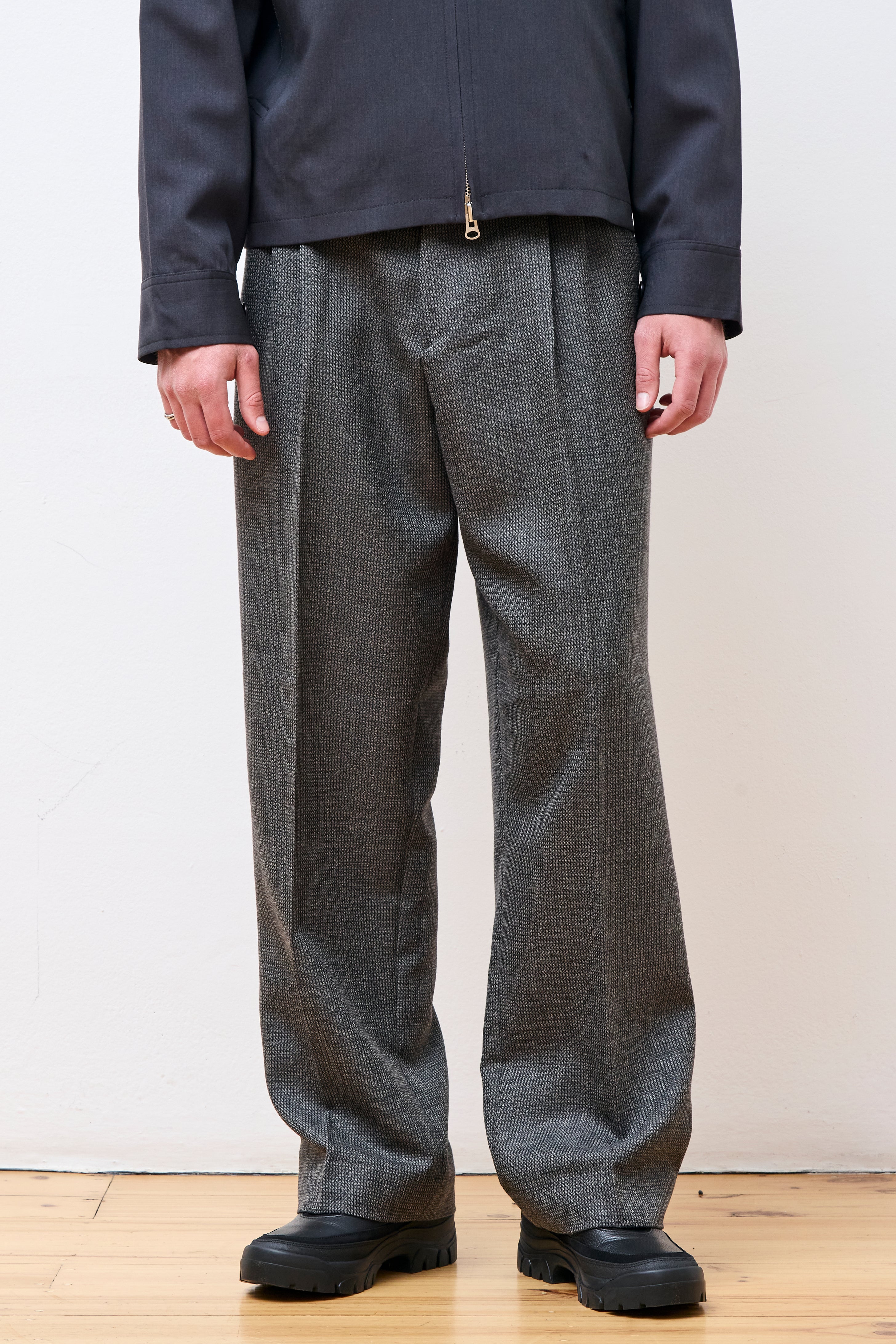 Classic Pants Grey Twist