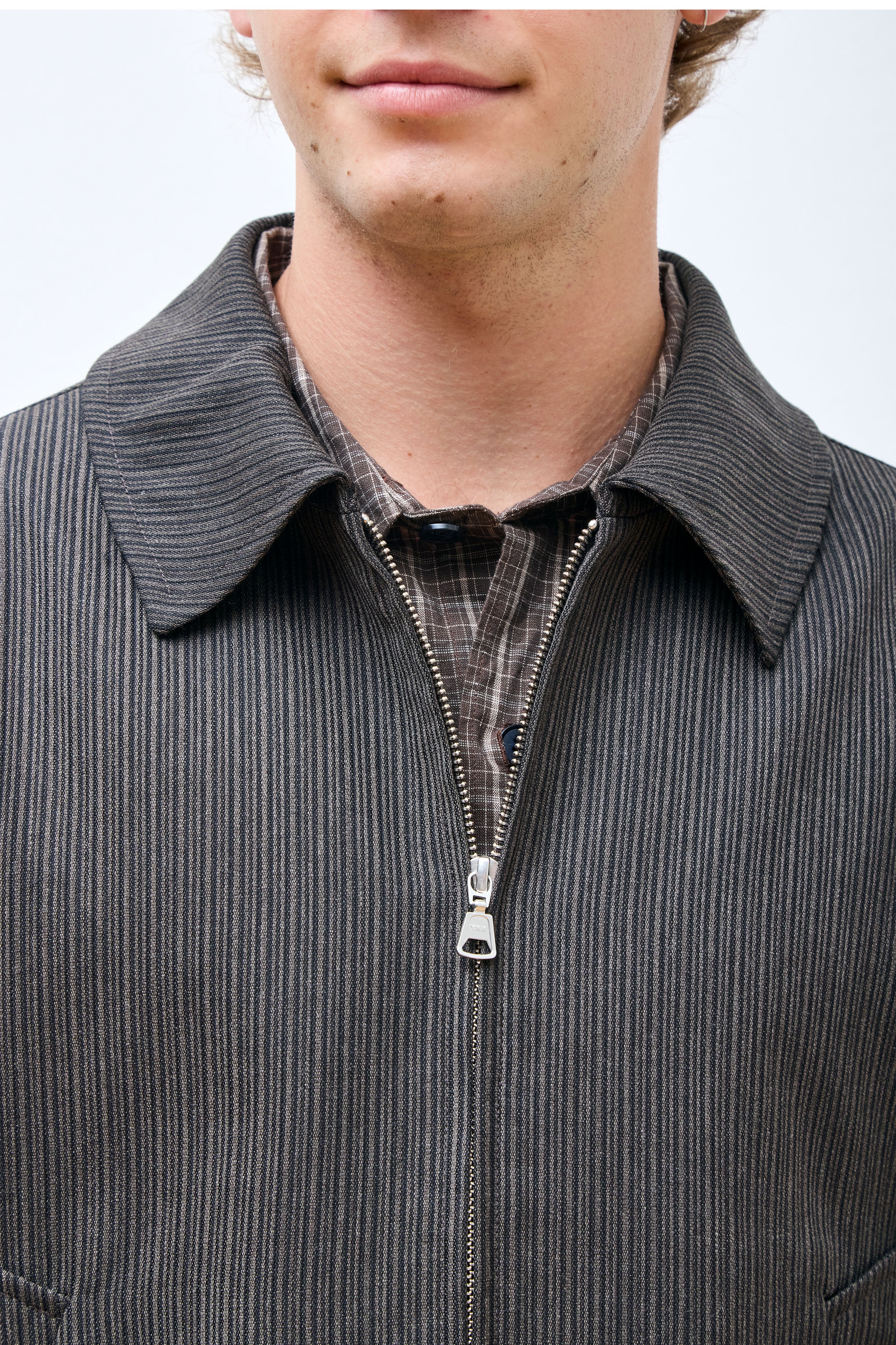 Mail Jacket Dark Vintage Stripe