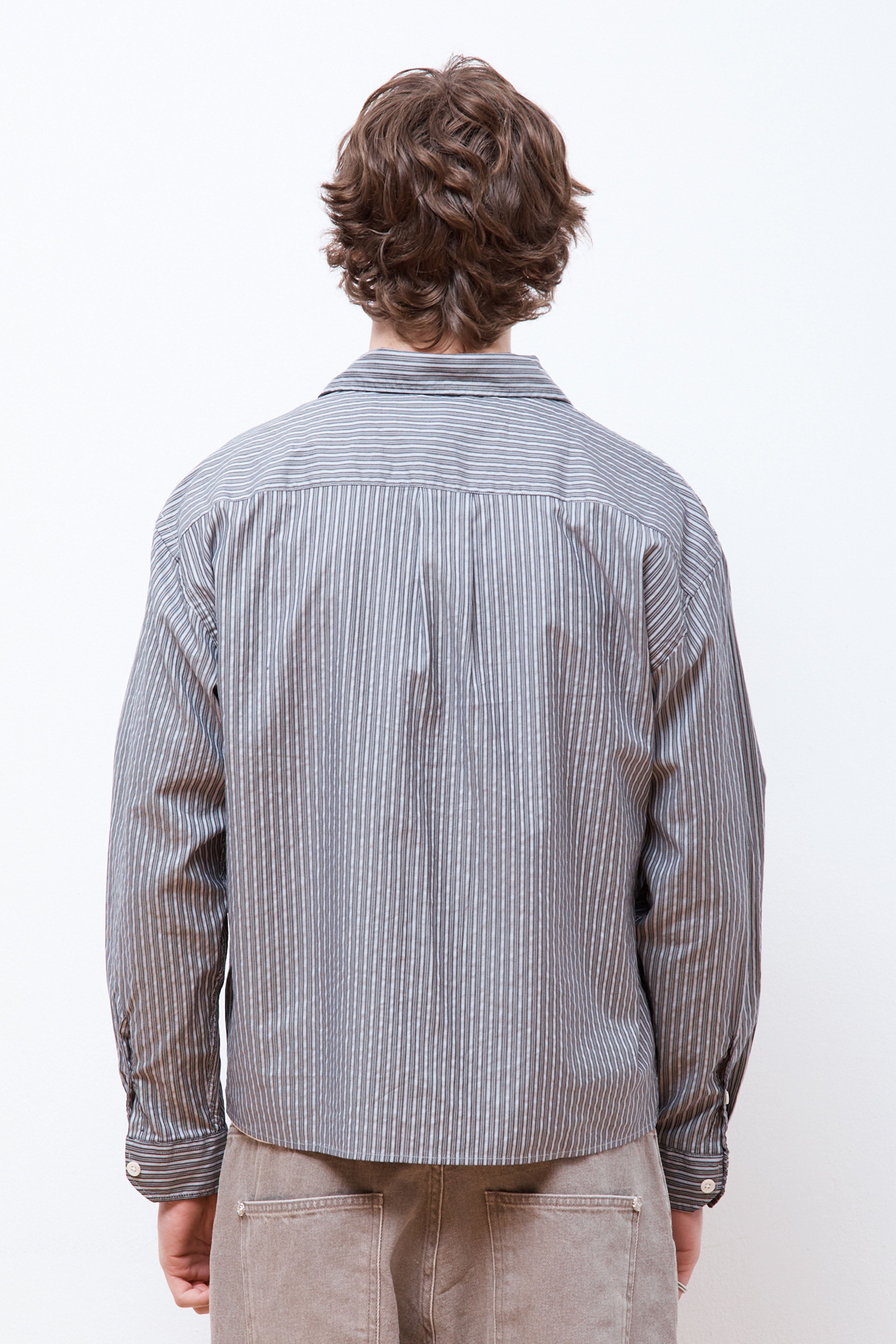 Frame Shirt Grey Stripe