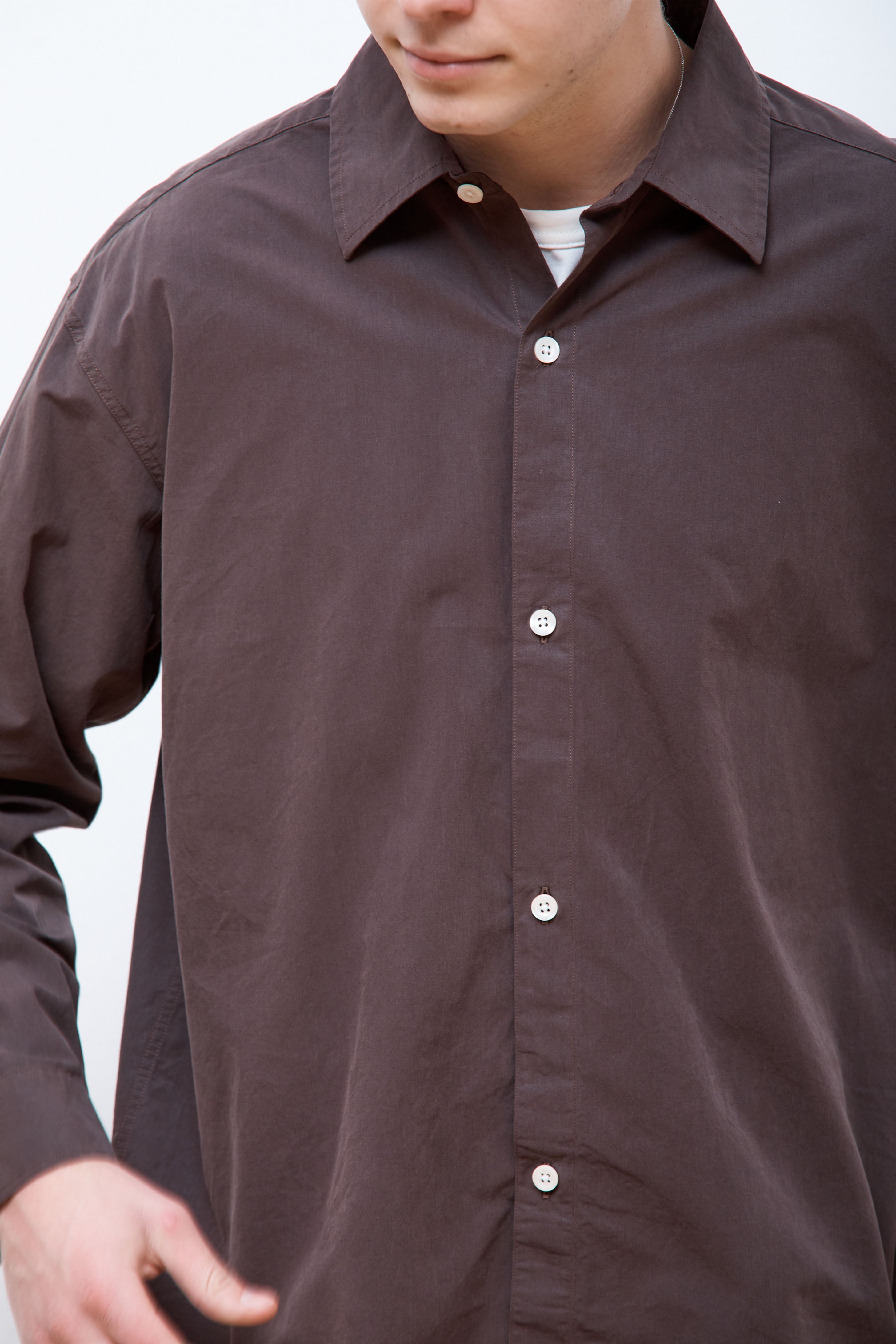 Generous Shirt Dark Brown