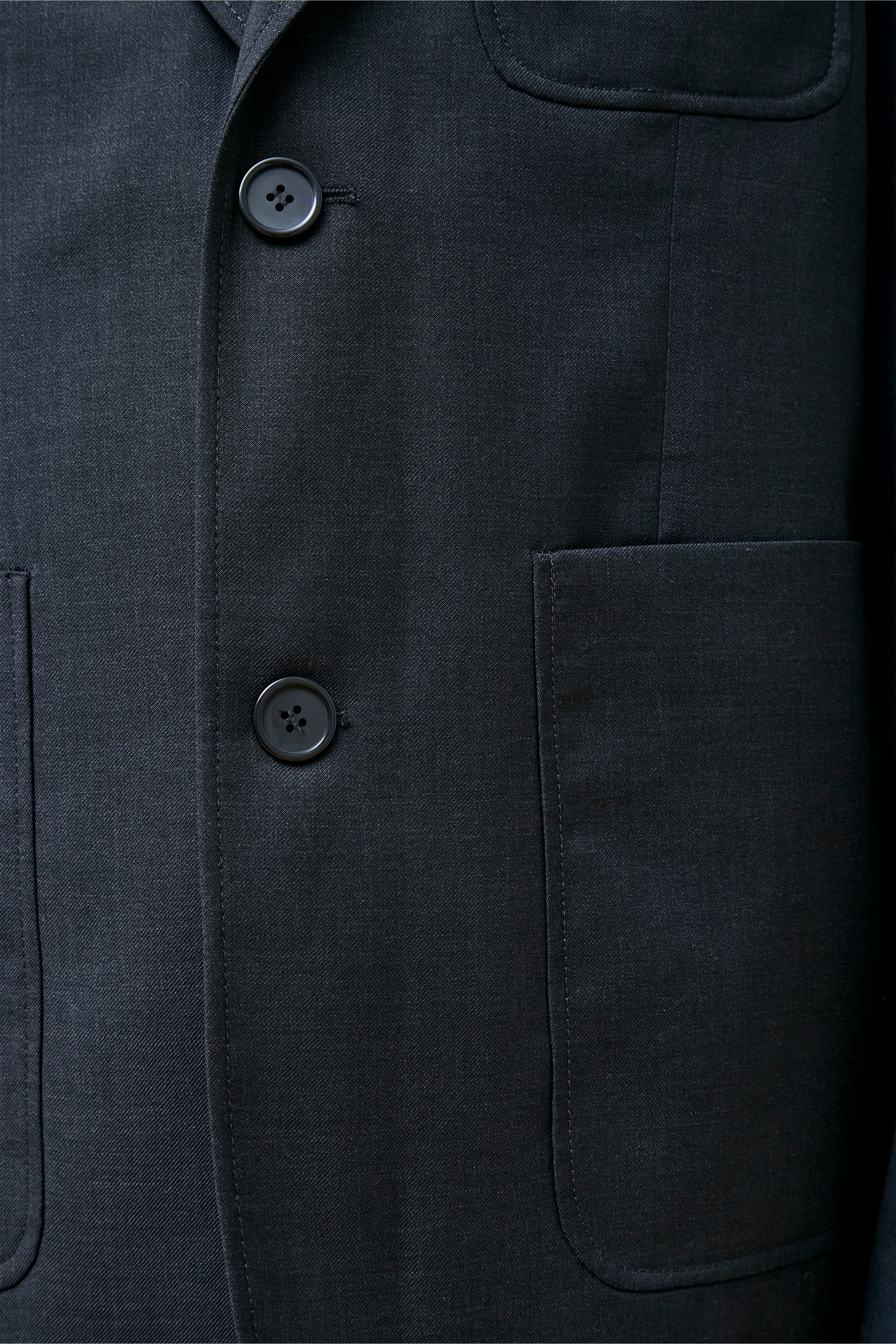 Patch Pocket Blazer Anthracite