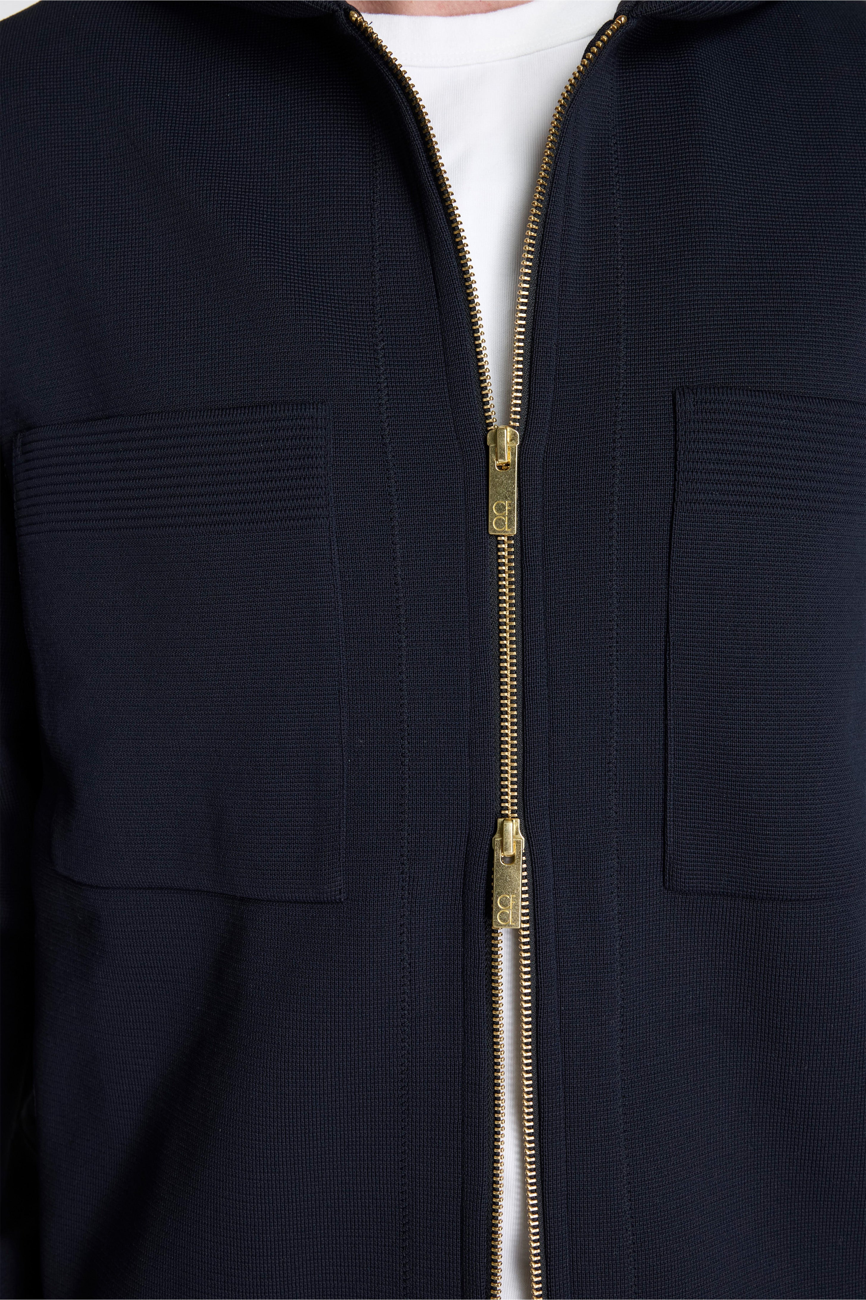Milan Hoodie Jacket Black