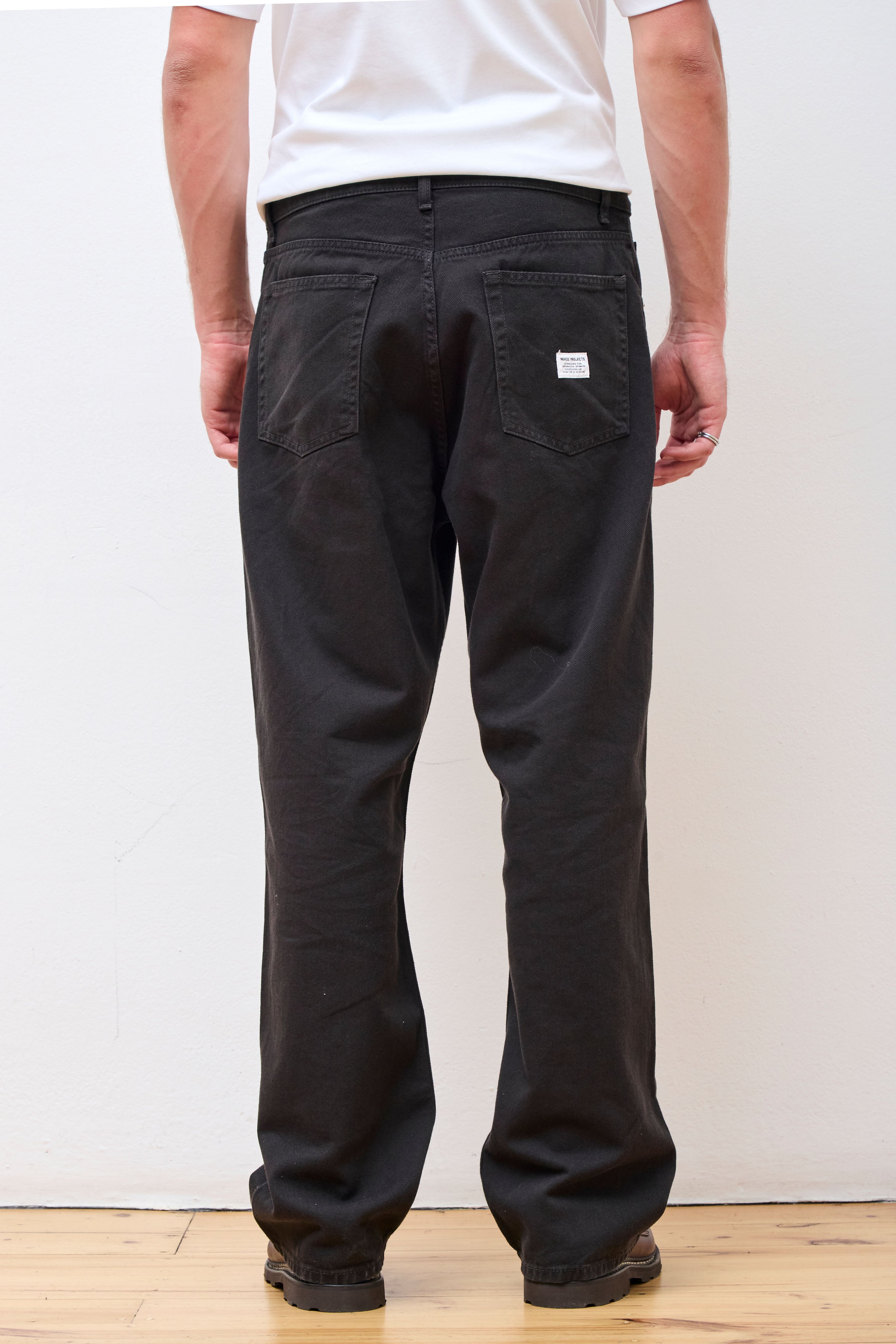 Mogens Relaxed Heavy Twill Black