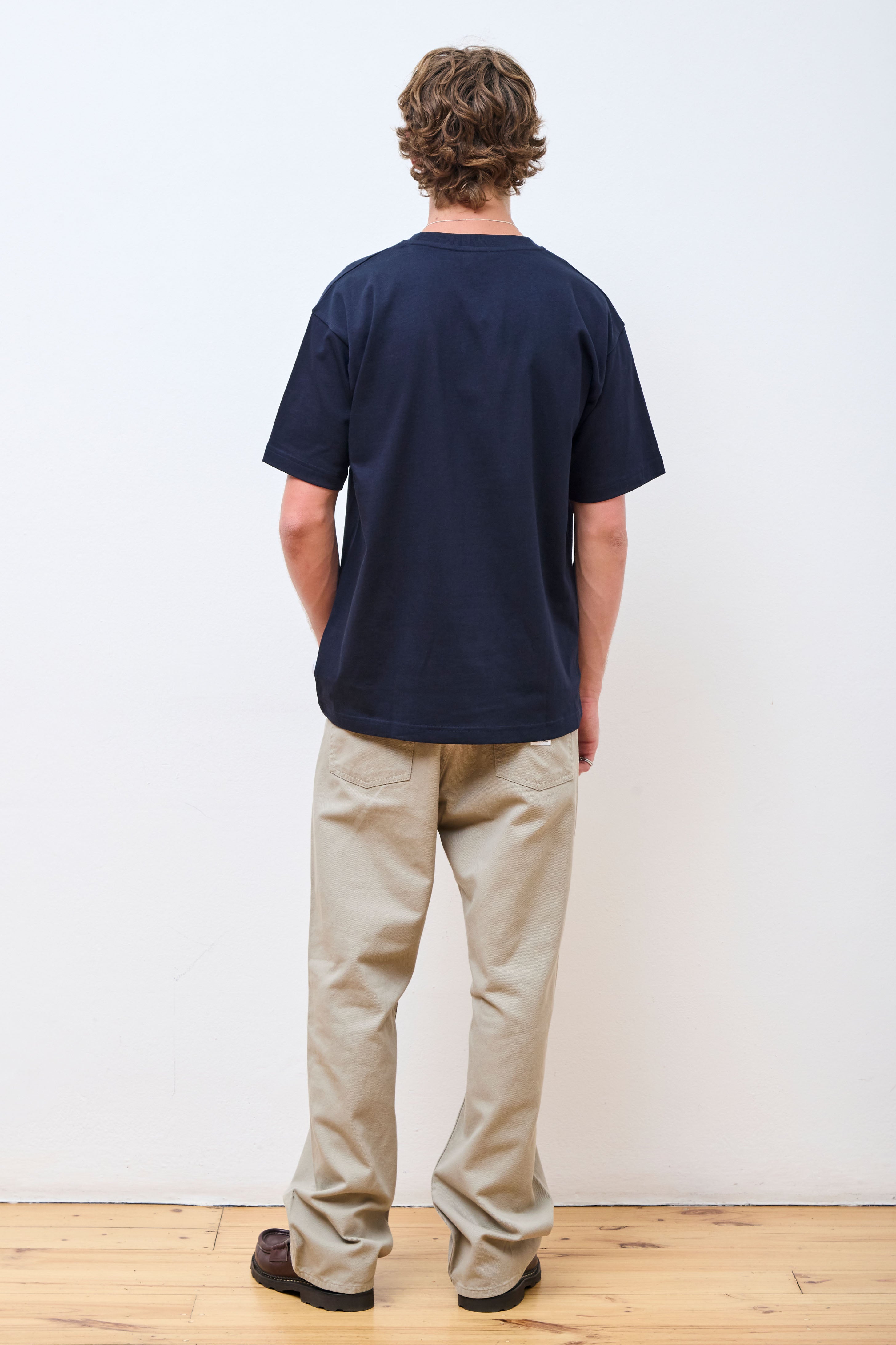 Norse Standard Heavy Loose T-Shirt  Dark Navy