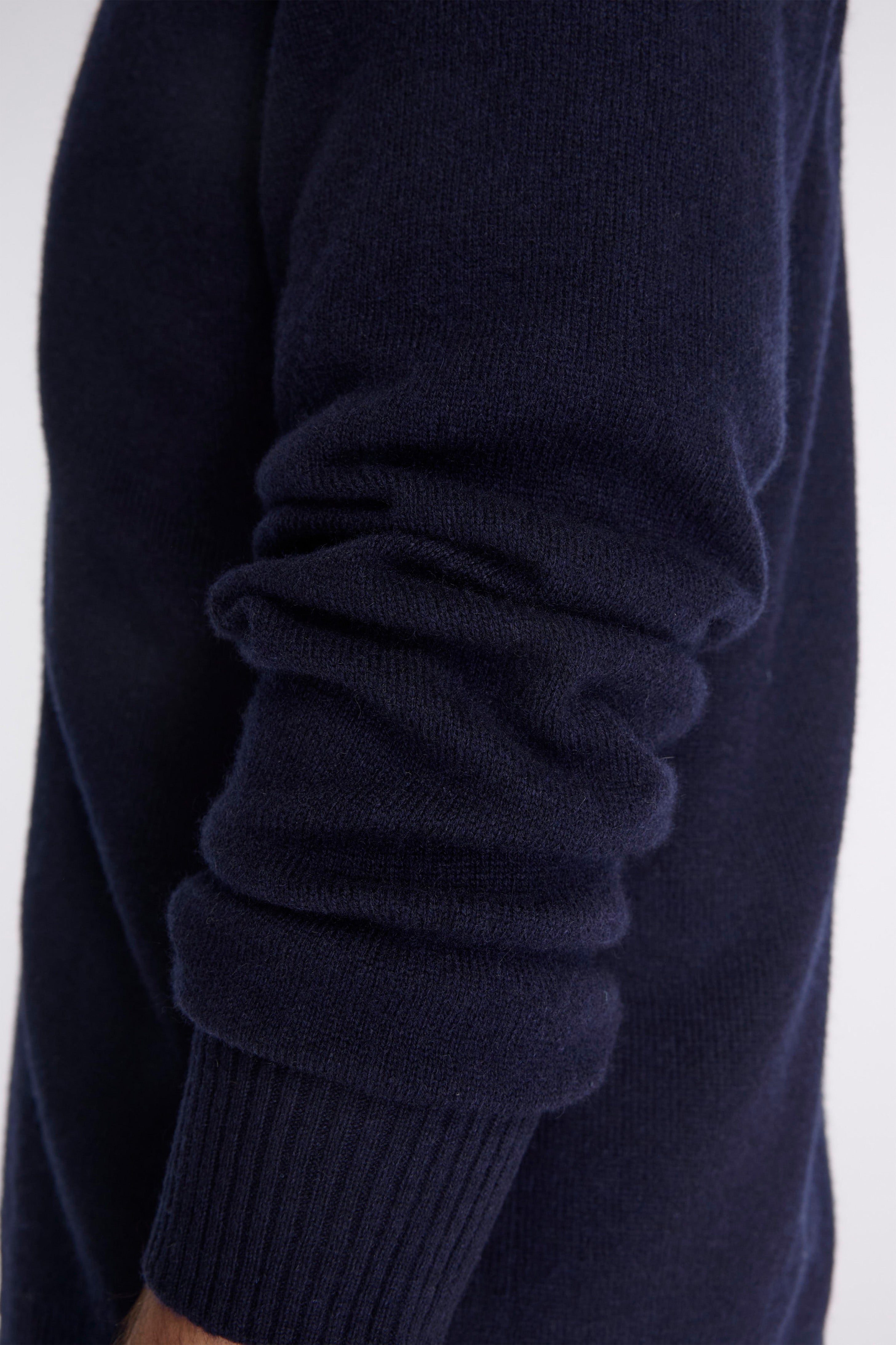 Norse Standard Merino Lambswool Cardigan Dark Navy