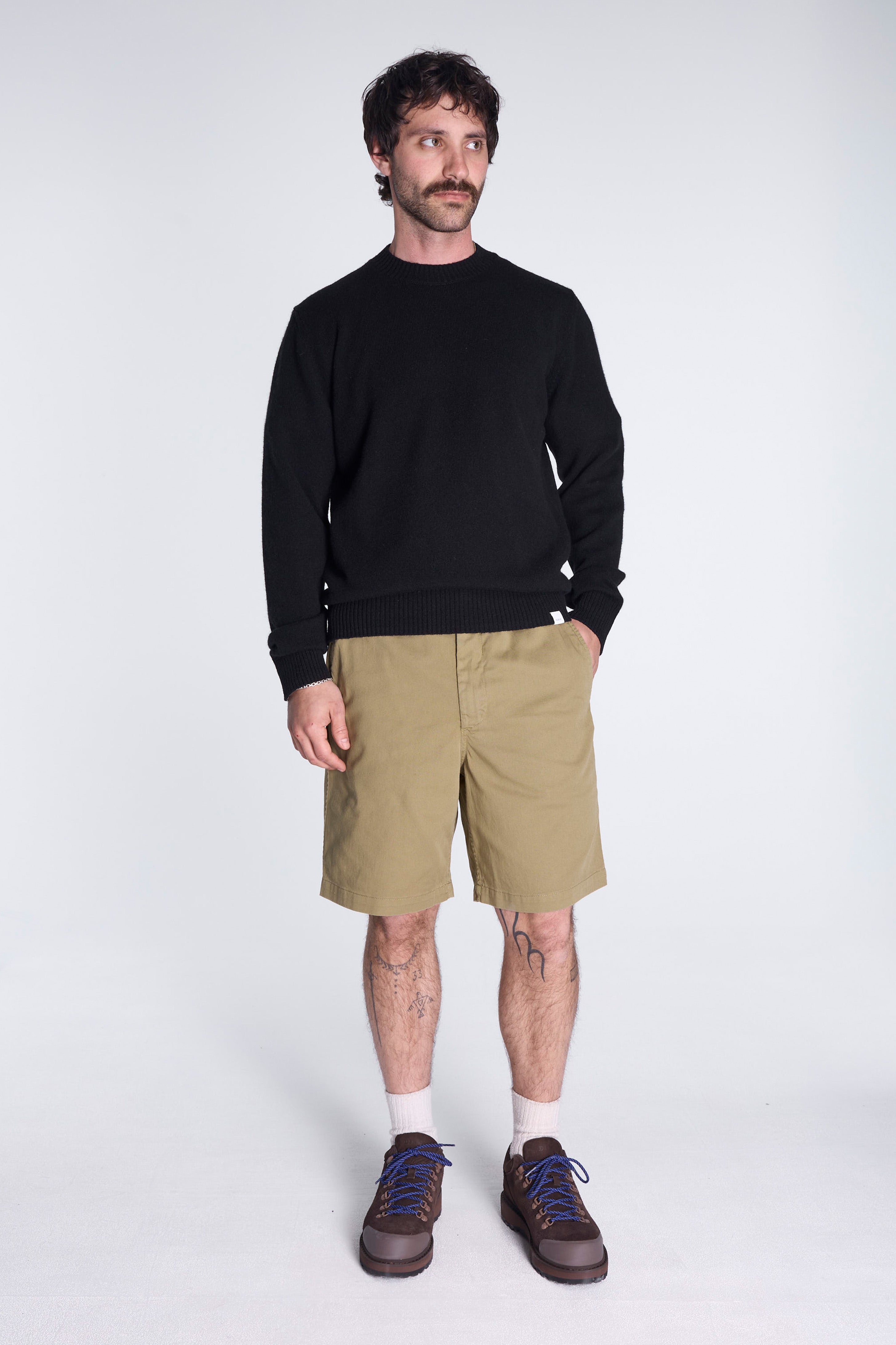 Norse Standard Merino Lambswool Sweater Black